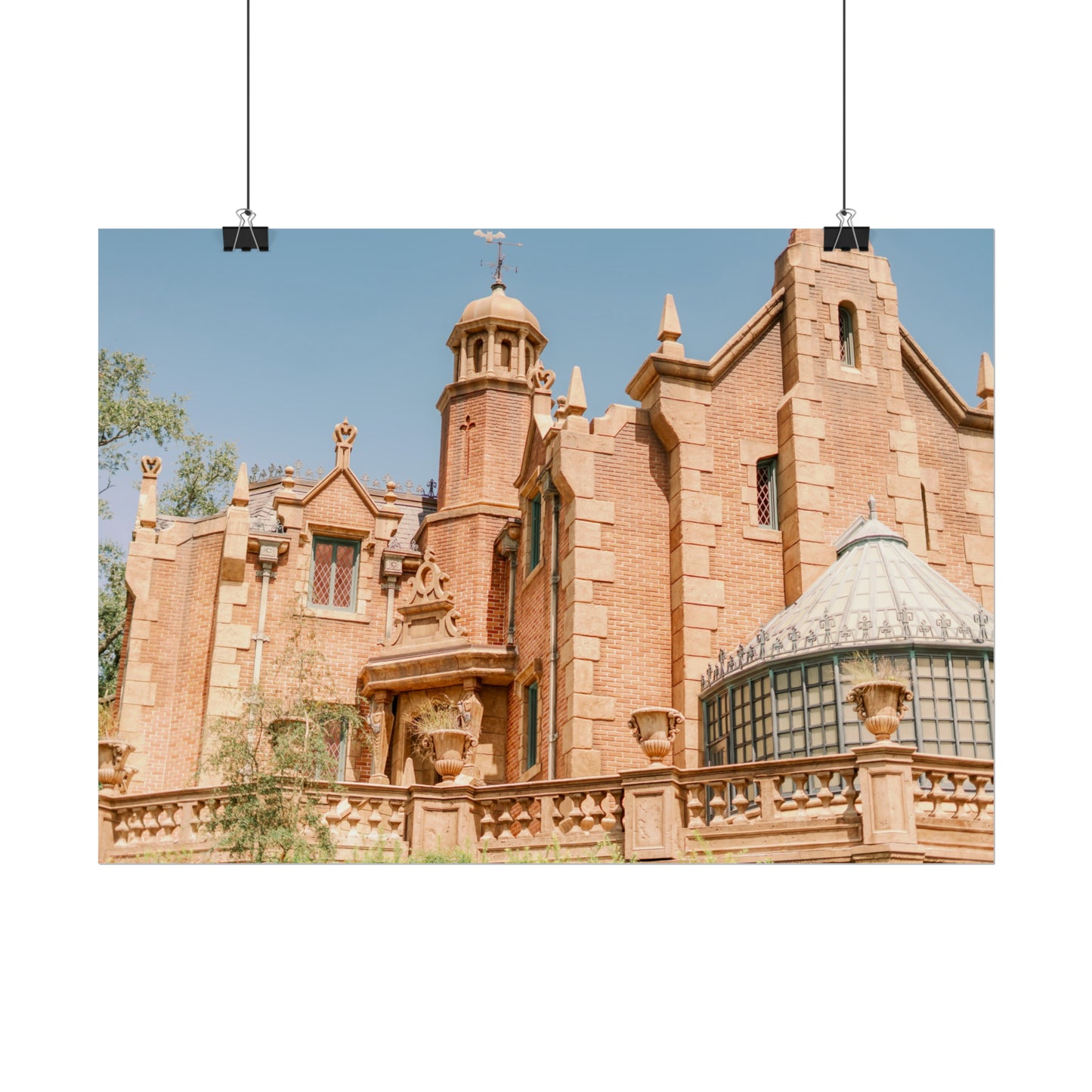 Spooky Mansion - Unframed Print