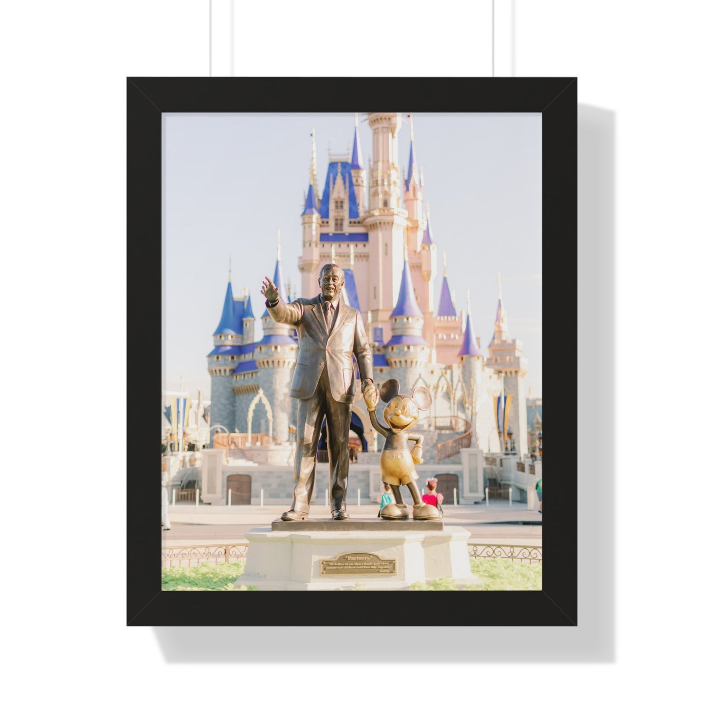 Man & Mouse - Framed Print