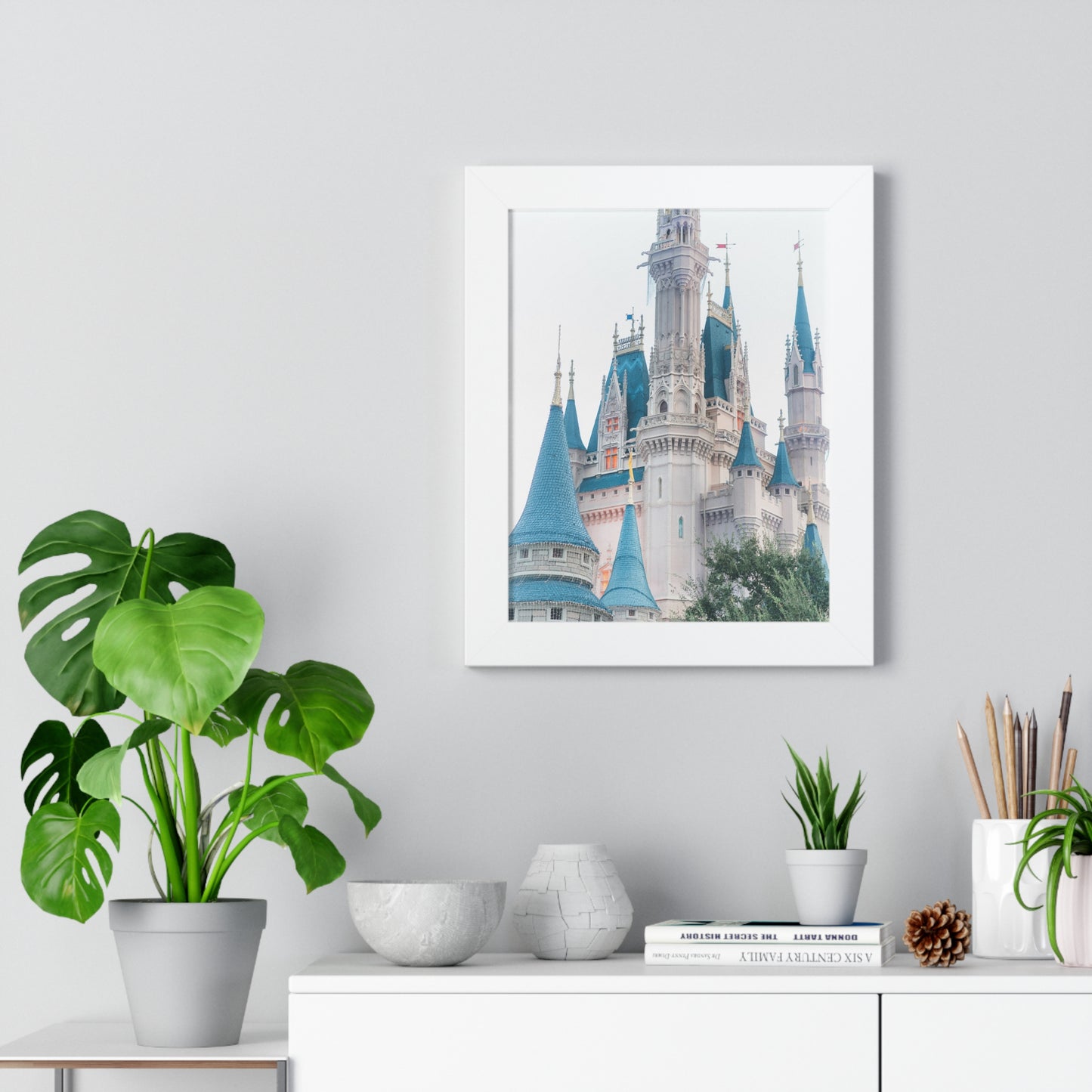 Retro Castle Colors - Framed Print