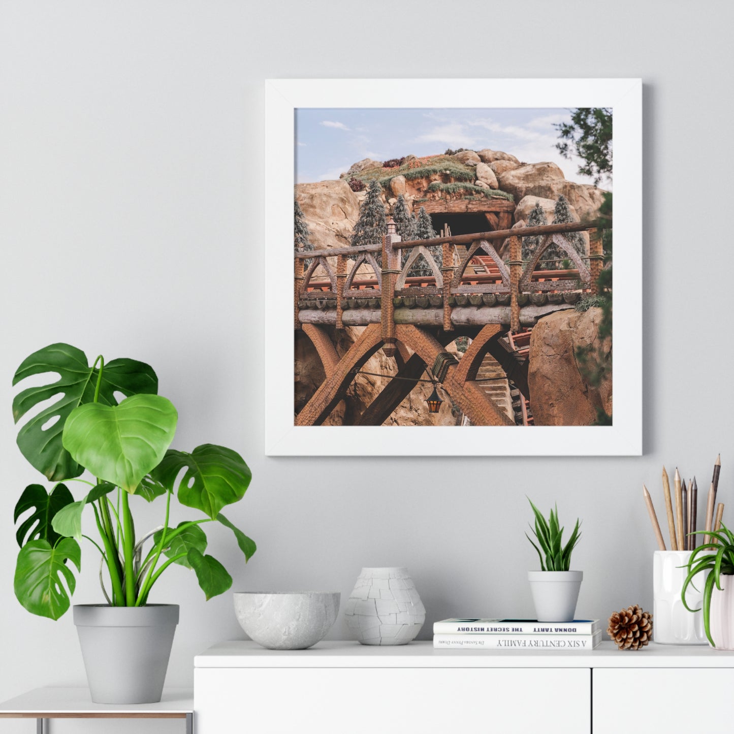 The Mine - Framed Print