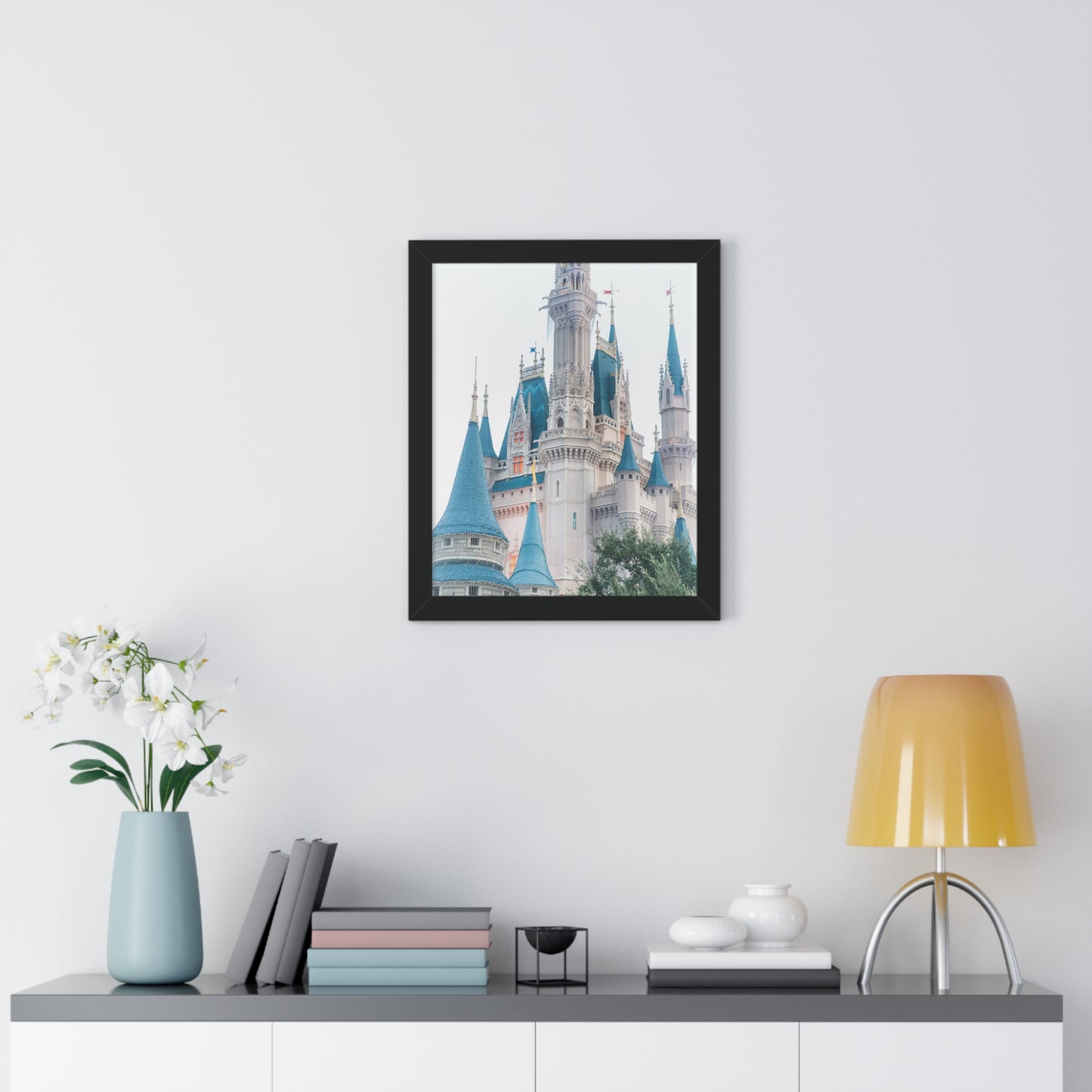 Retro Castle Colors - Framed Print