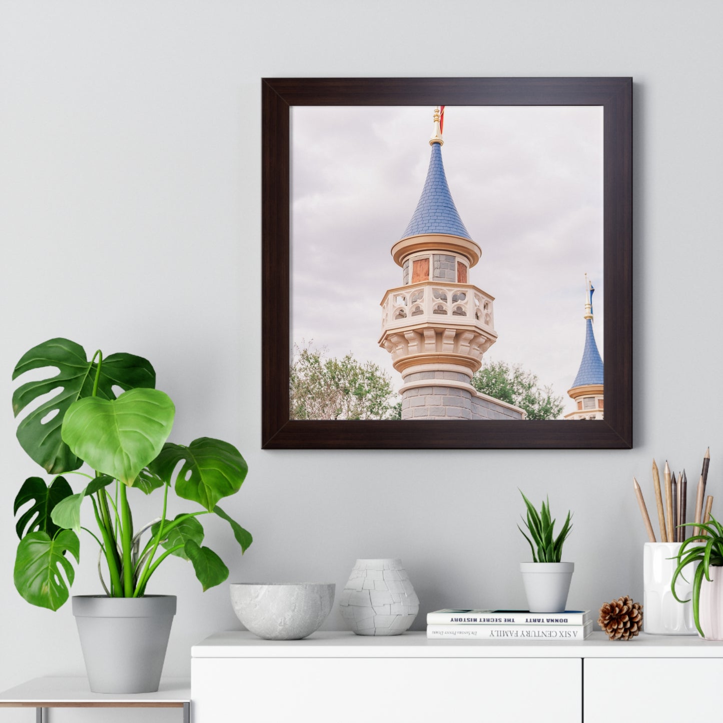 Magical Pillar - Framed Print