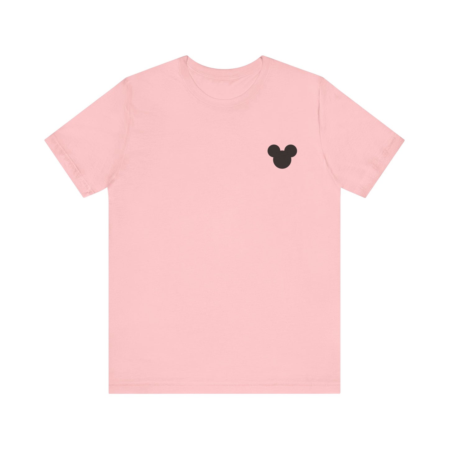 Pink Castle with Mickey on Front T-Shirt