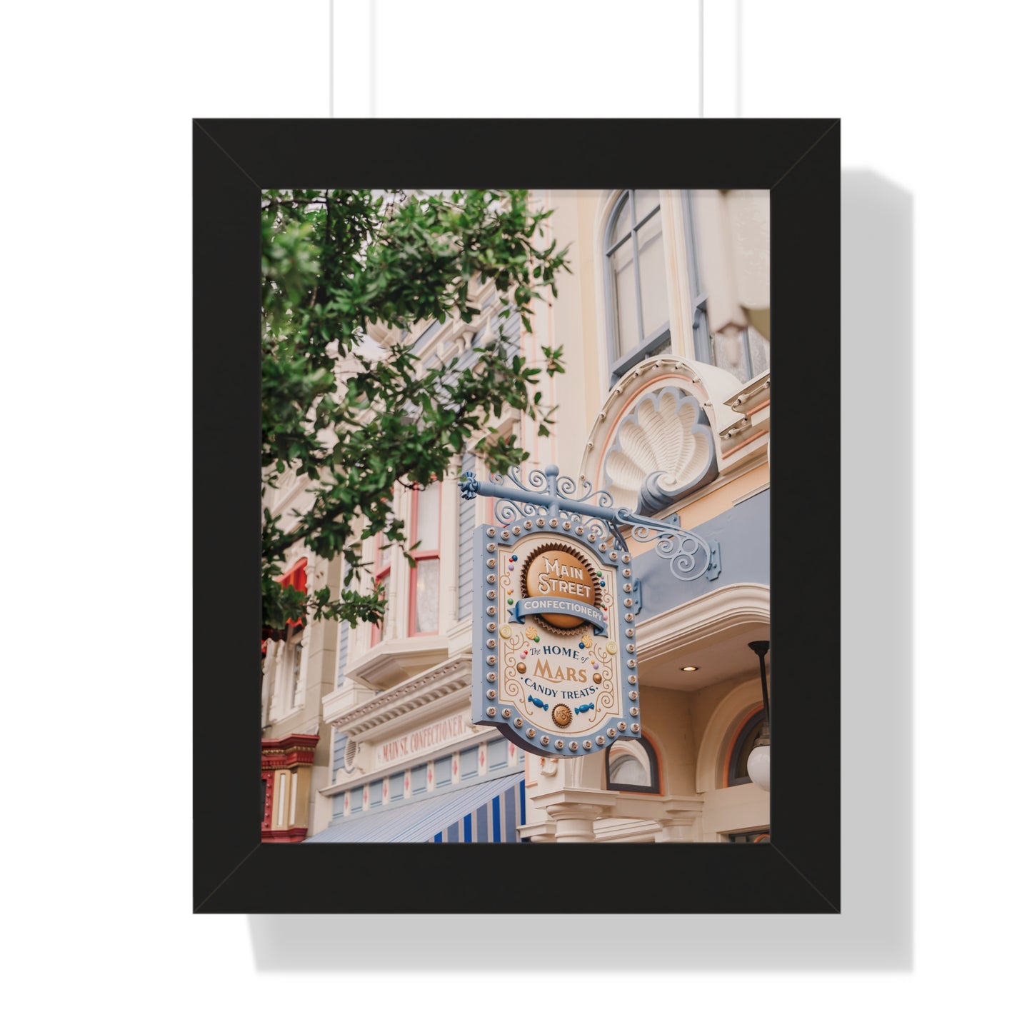 Main Street Sweets - Framed Print