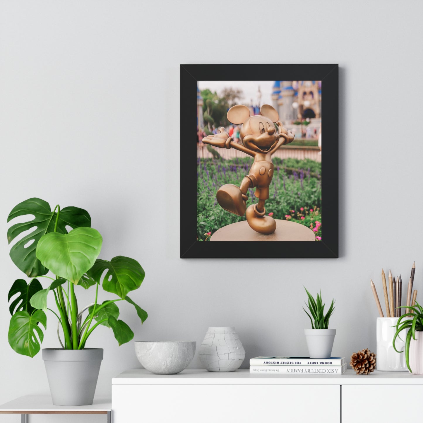 Golden Male Mouse - Framed Print