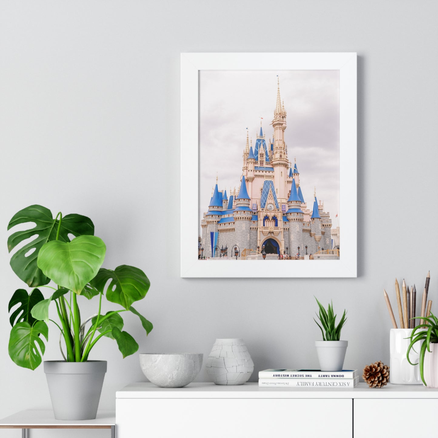 The Most Magical Place on Earth - Framed Print