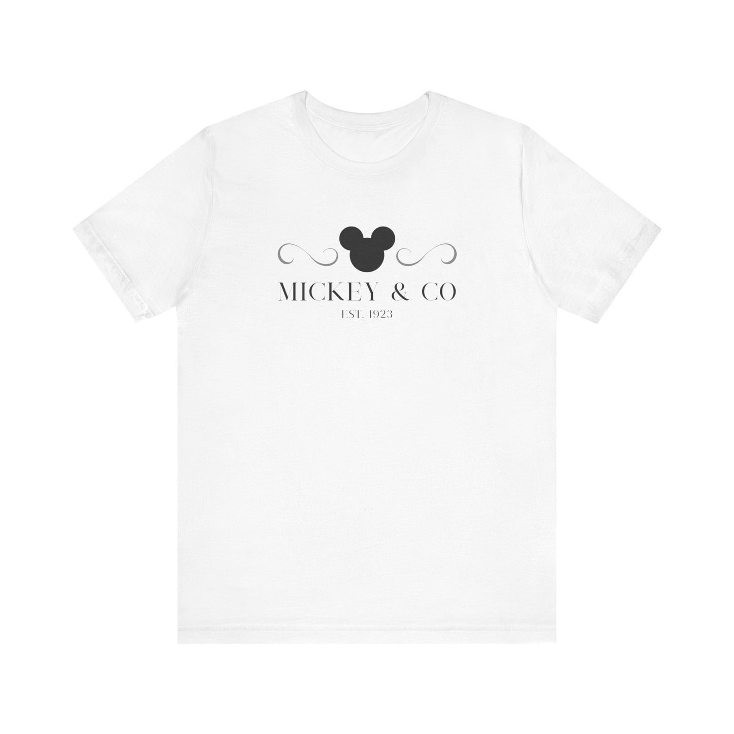 Mickey & Co Black Lettering T-Shirt