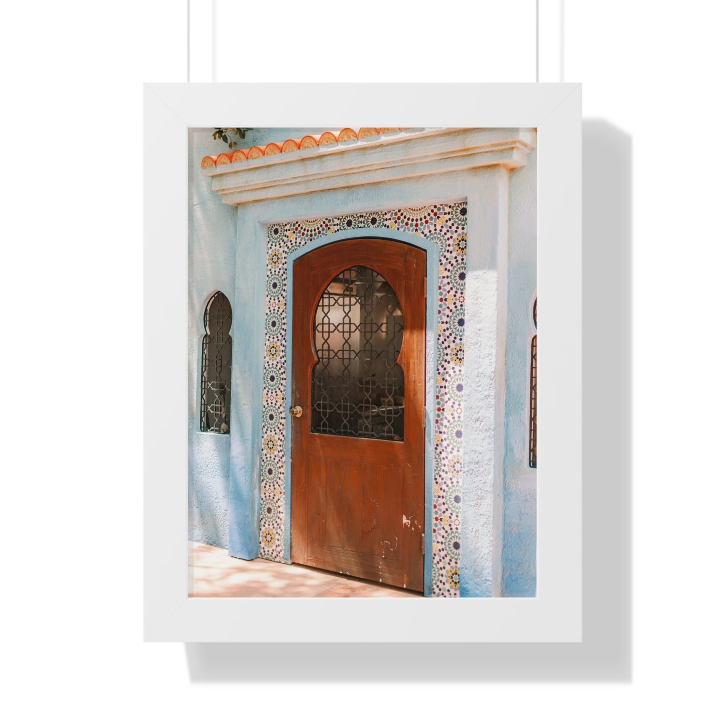 Door to A Magic Carpet Ride - Framed Print