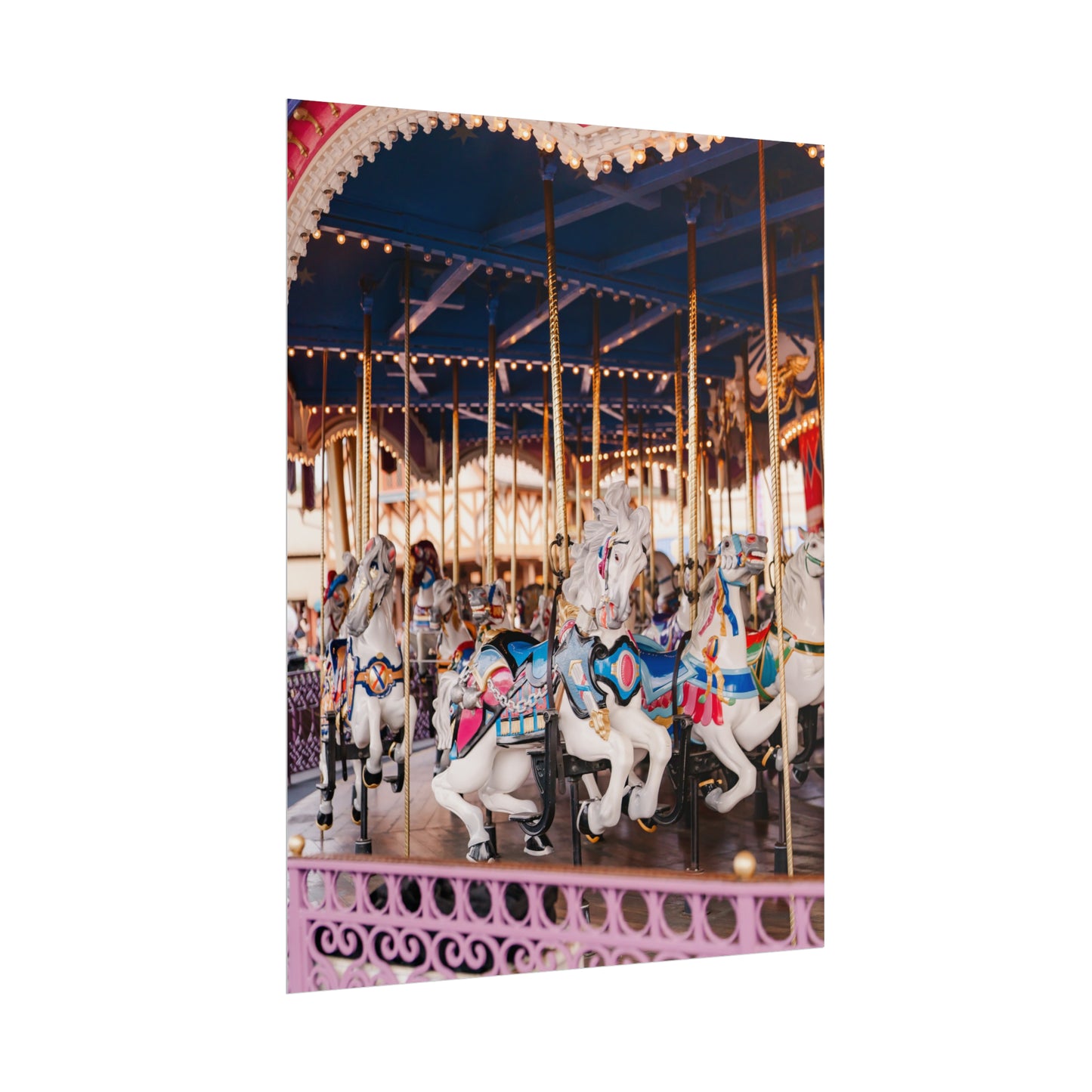 Carousel Magic - Unframed Print