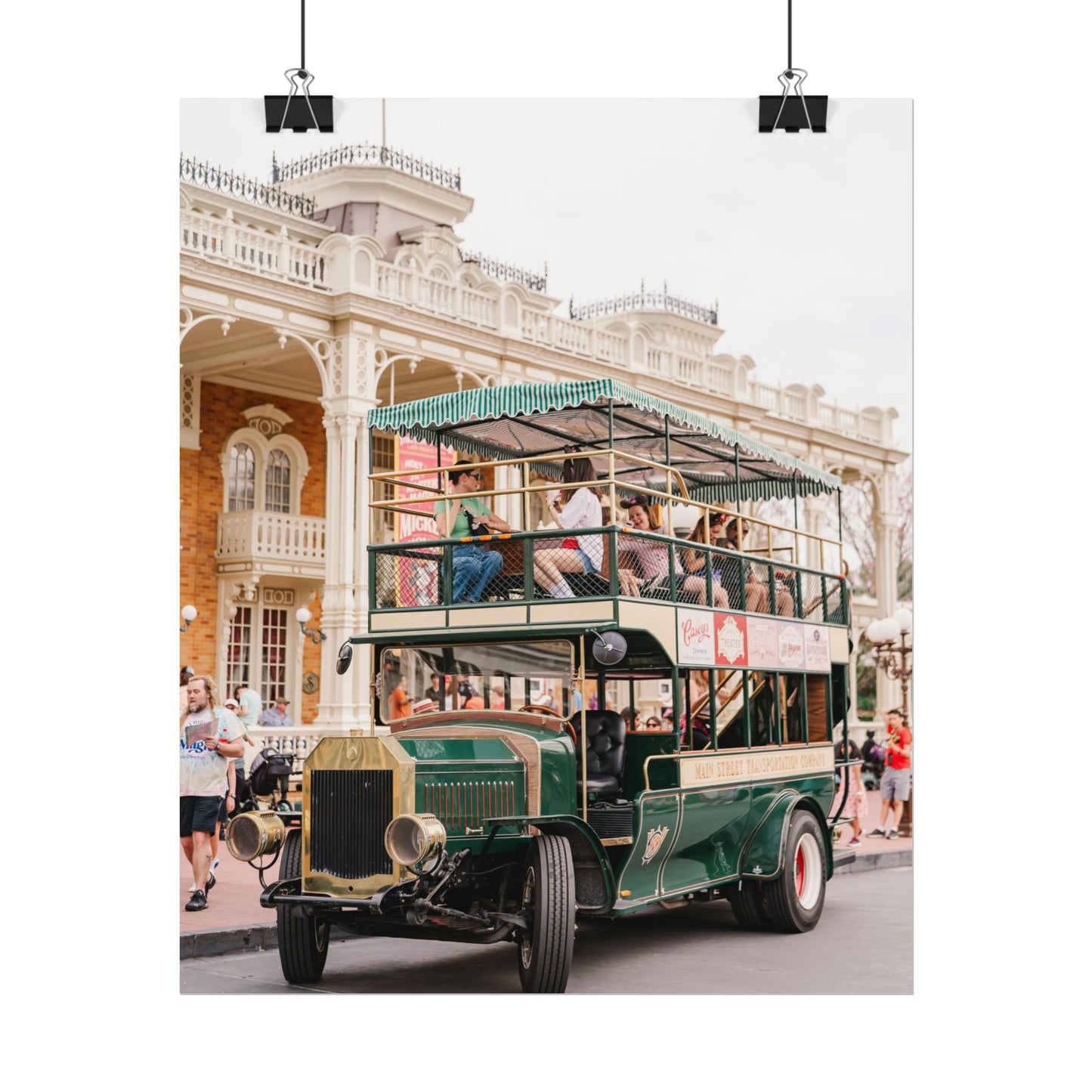 Main Street Transportation - Unframed Print