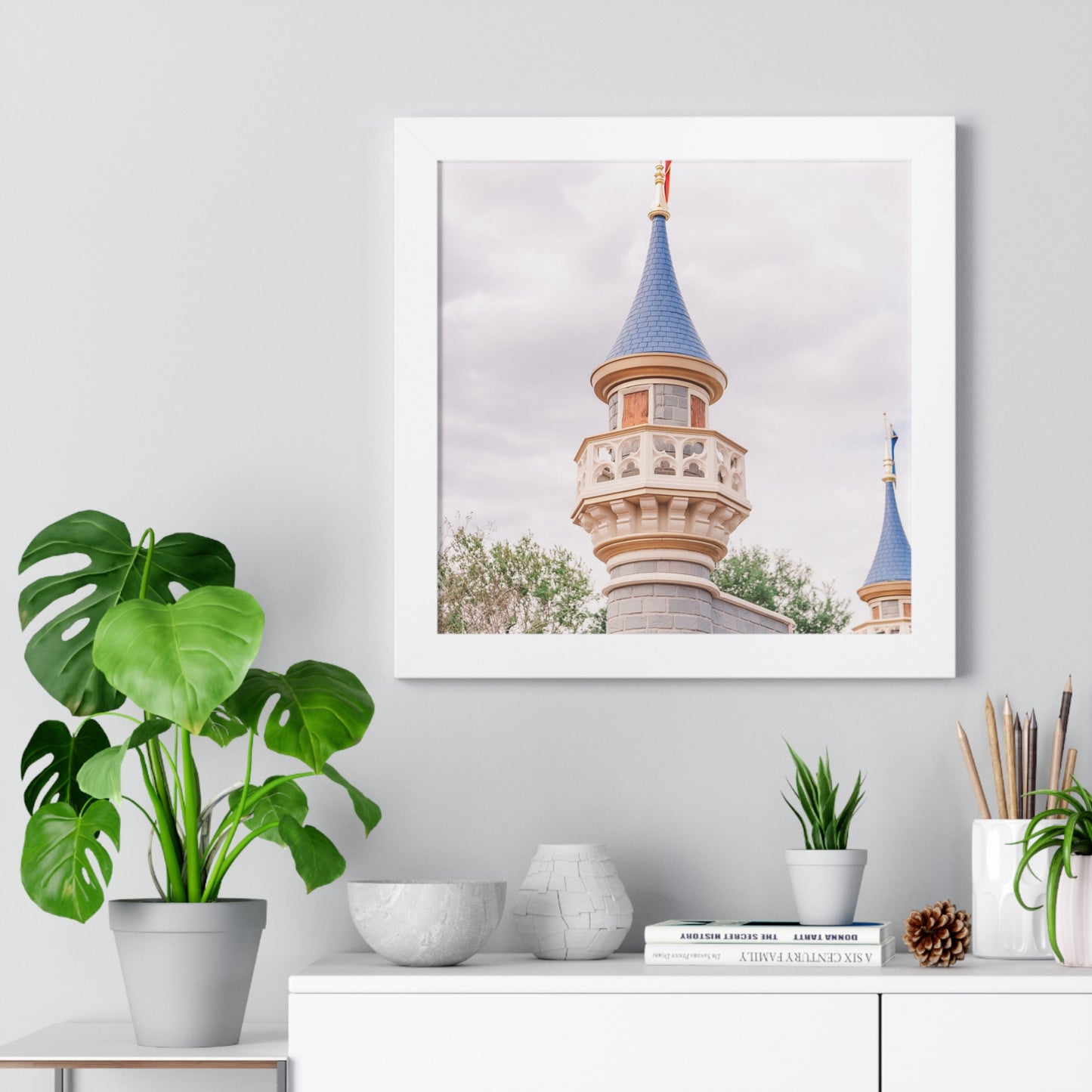 Magical Pillar - Framed Print