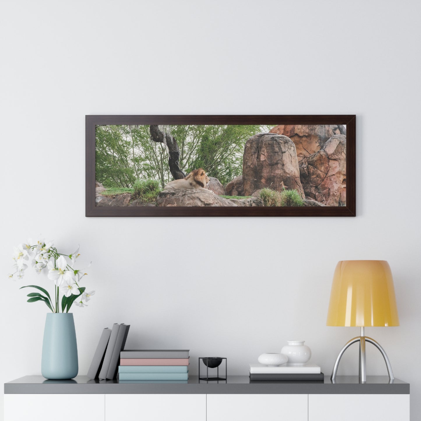 King of the Jungle - Framed Print