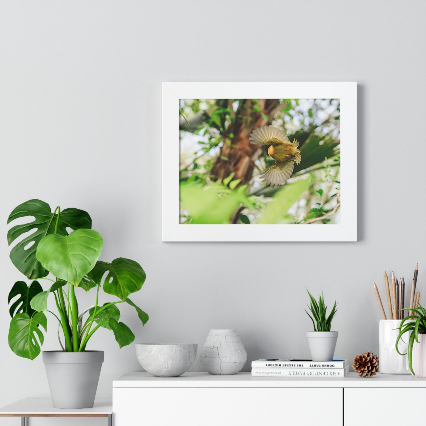 Flight in the Animal Realm - Framed Print