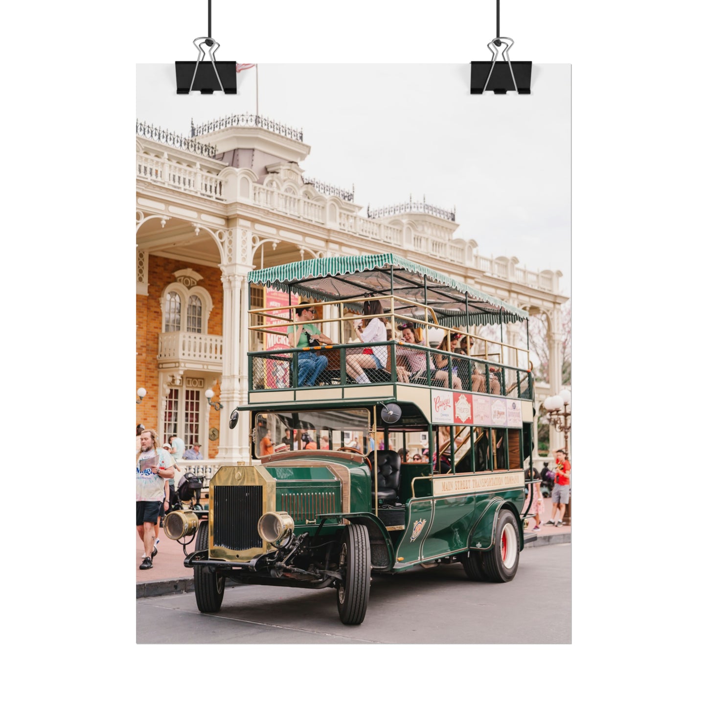 Main Street Transportation - Unframed Print