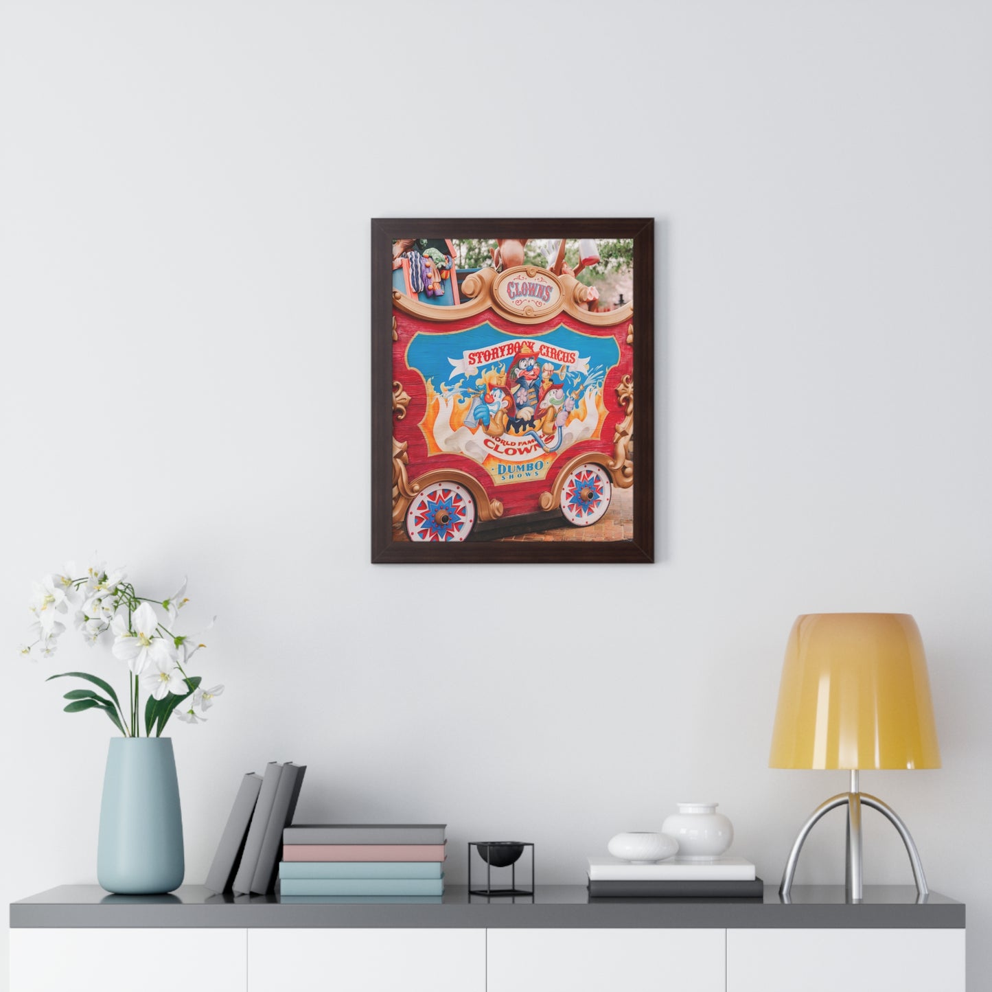 Circus Caravan - Framed Print