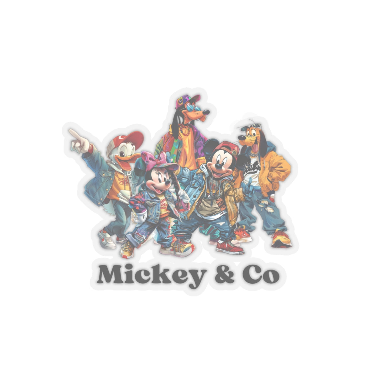 90's Mickey Gang - Sticker