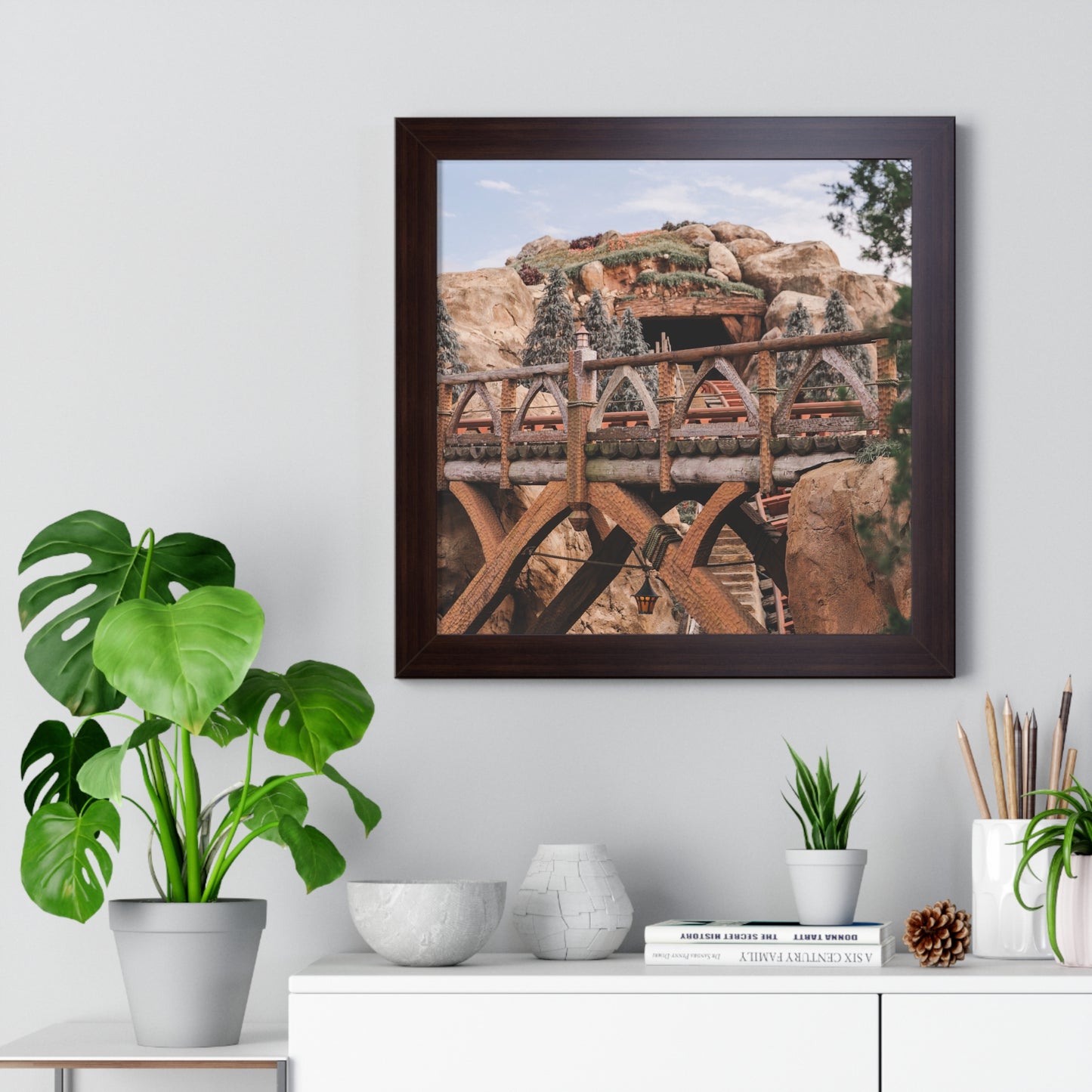 The Mine - Framed Print