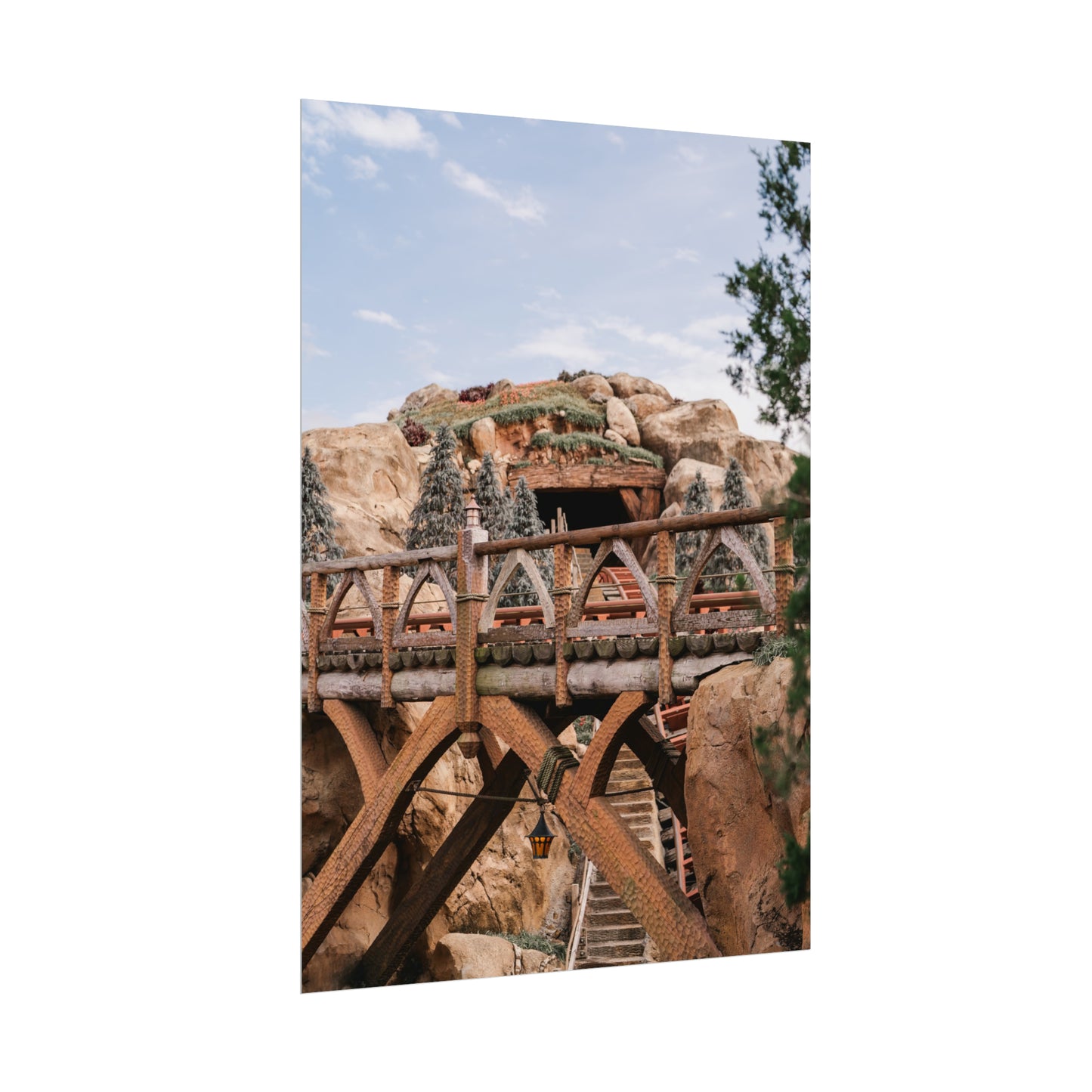 The Mine - Unframed Print