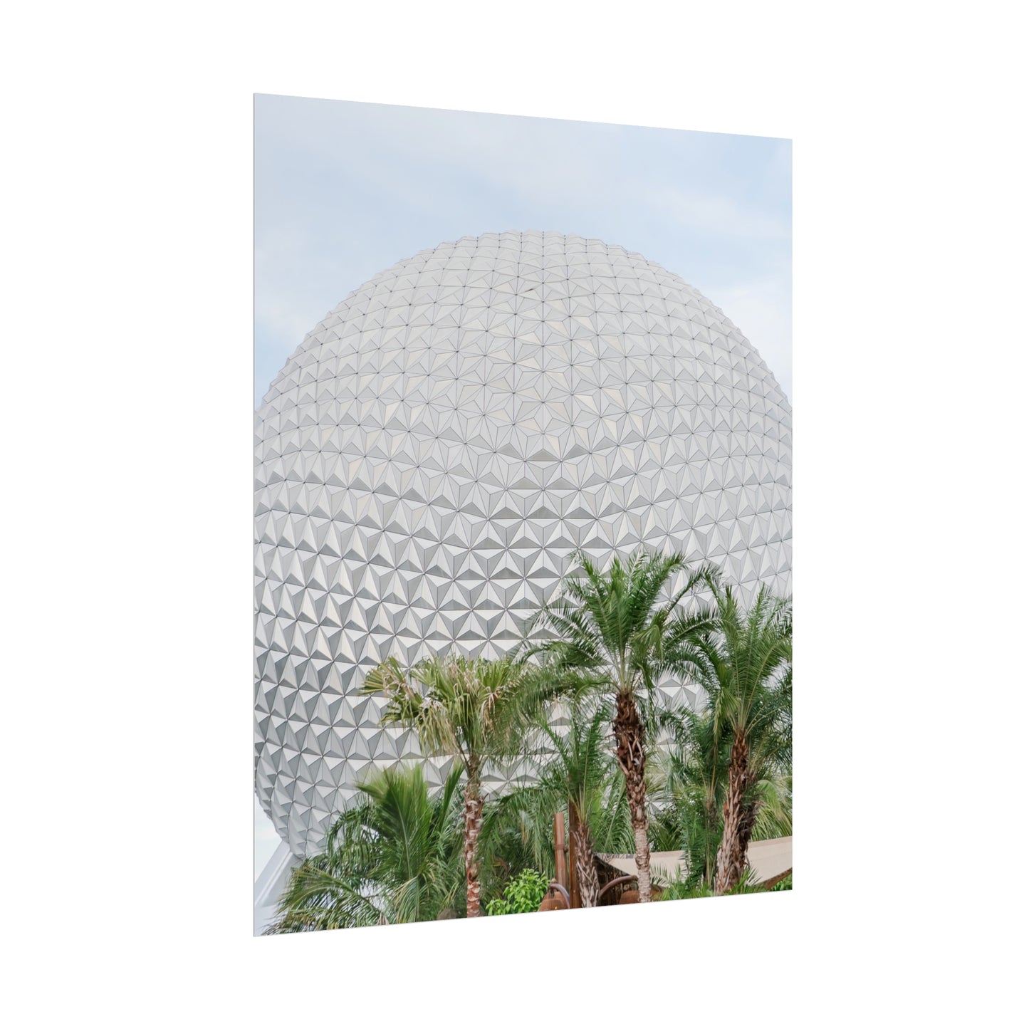 Tropical Golf Ball - Unframed Print