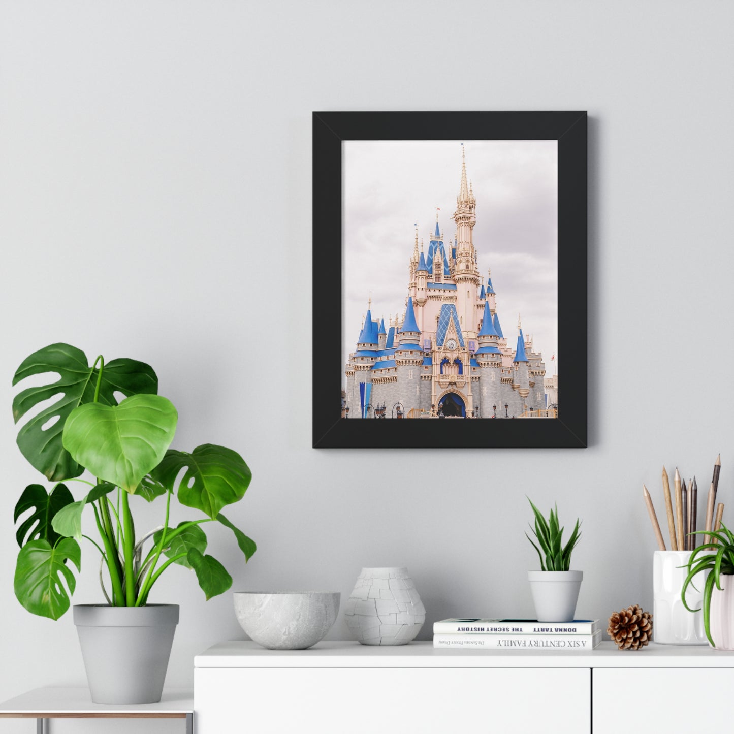 The Most Magical Place on Earth - Framed Print