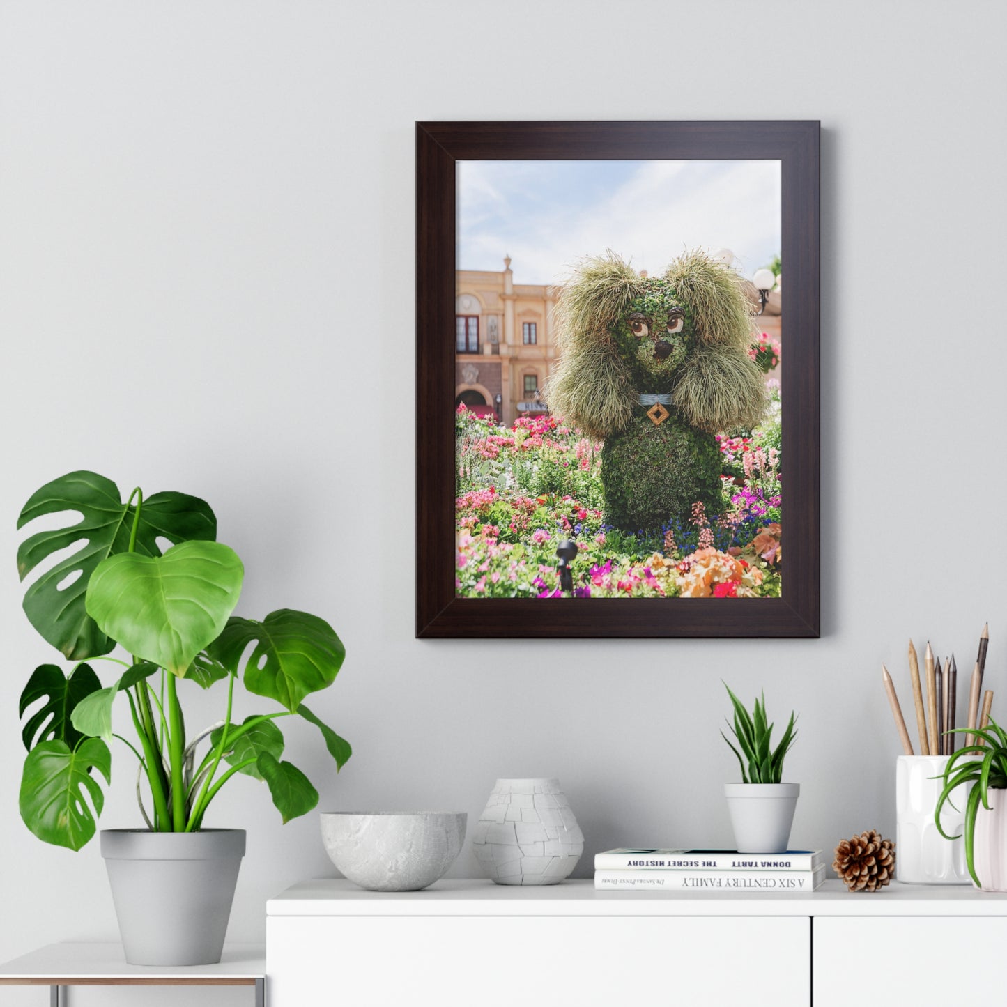 Flower Lady - Framed Print