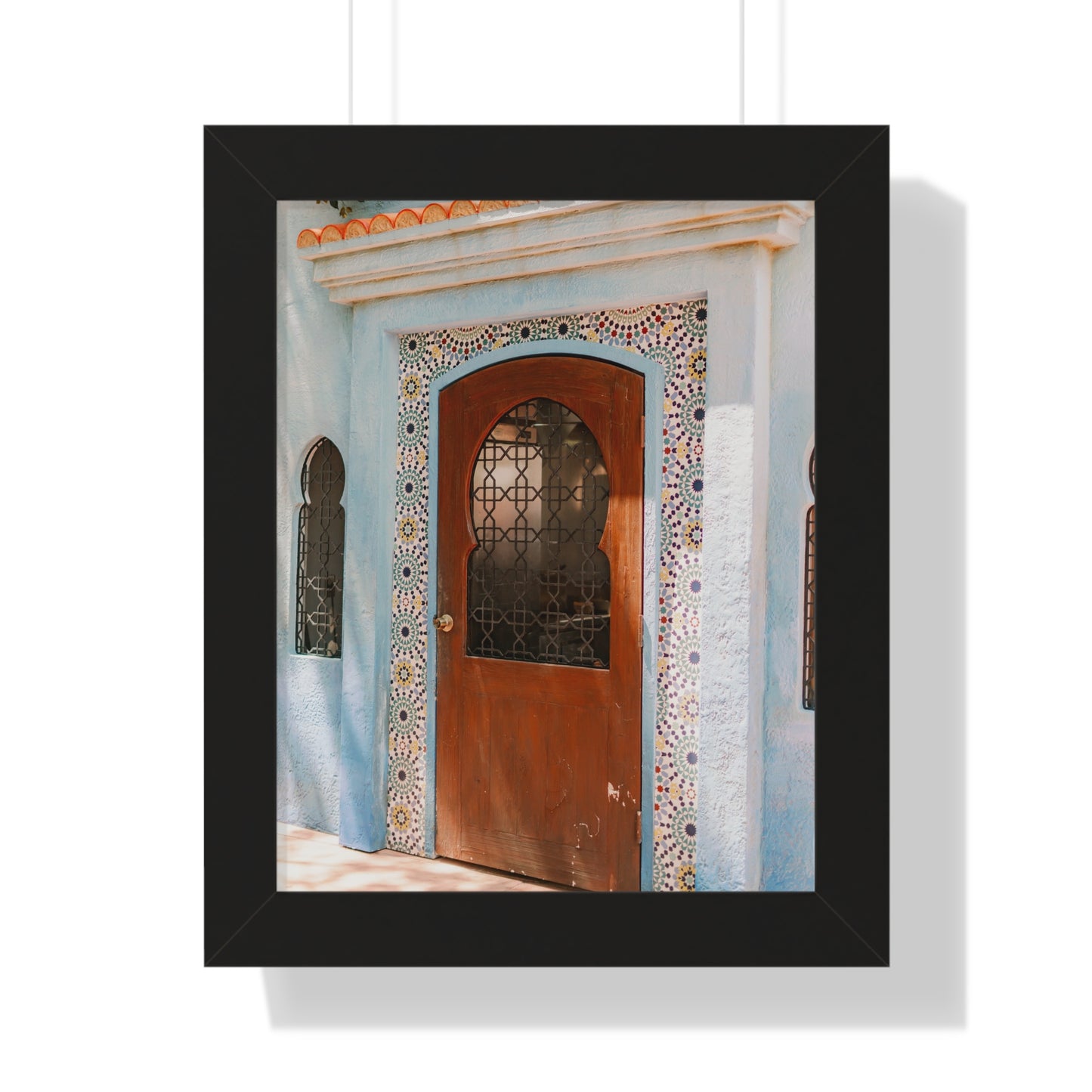 Door to A Magic Carpet Ride - Framed Print