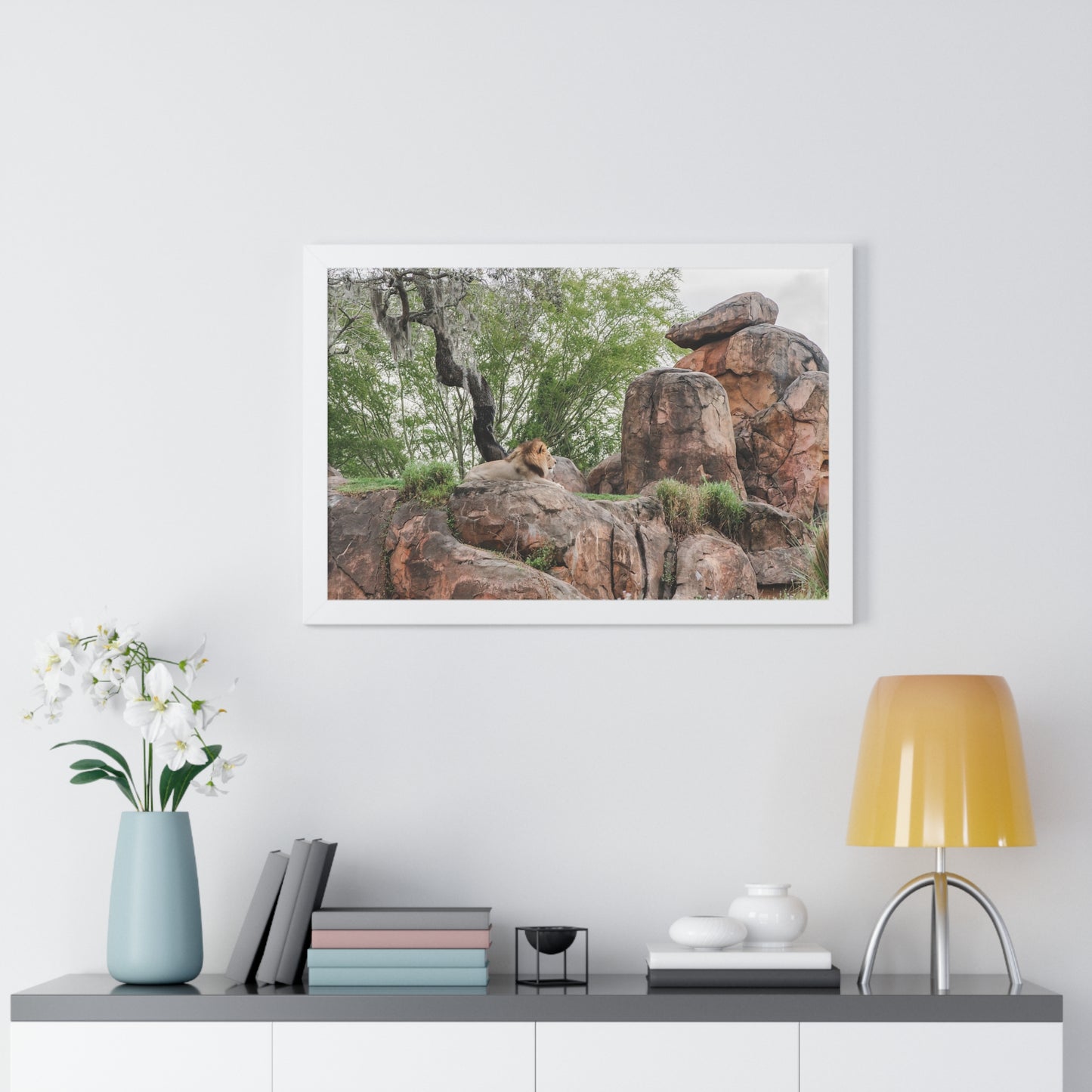 King of the Jungle - Framed Print