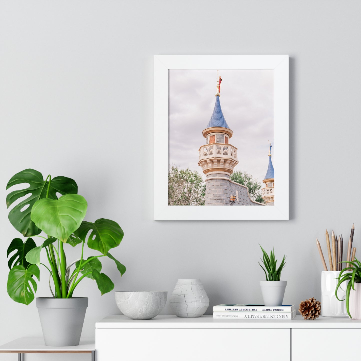 Magical Pillar - Framed Print