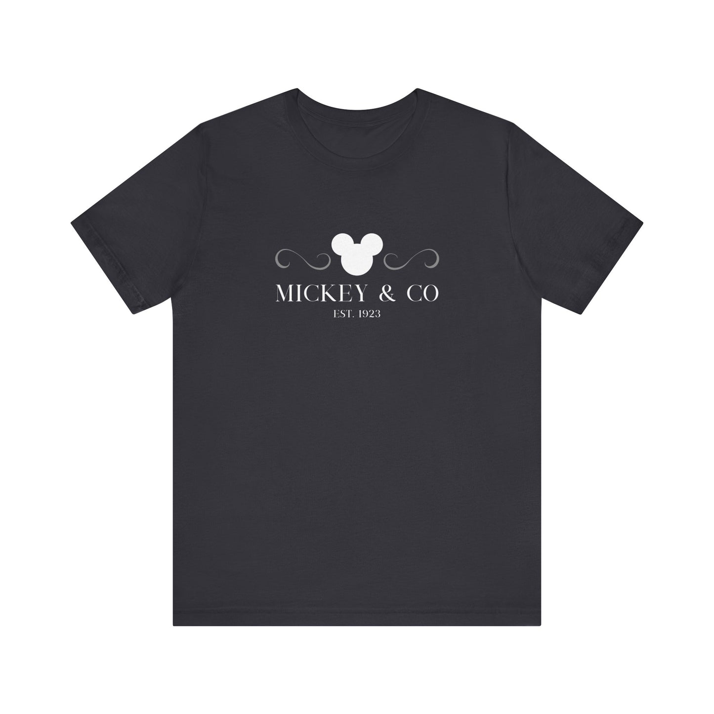 Mickey & Co White Lettering T-Shirt