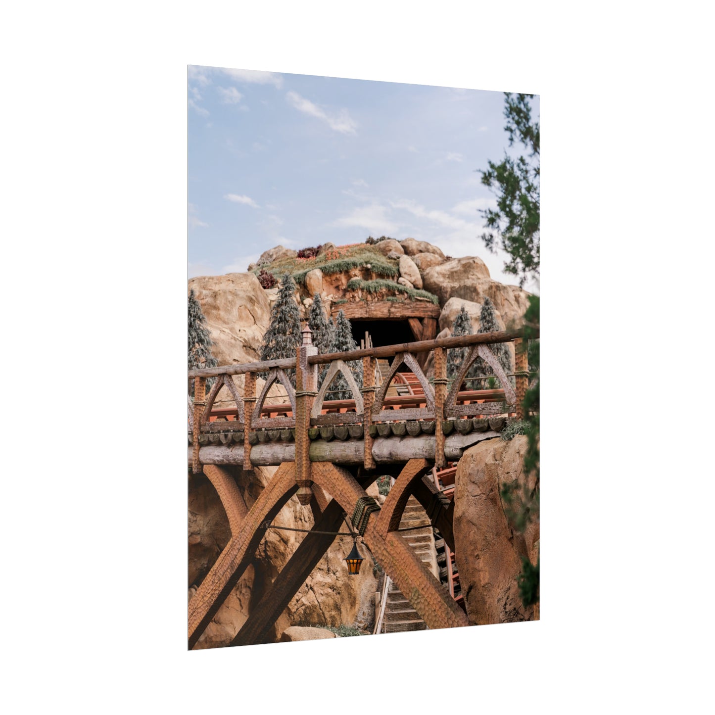 The Mine - Unframed Print