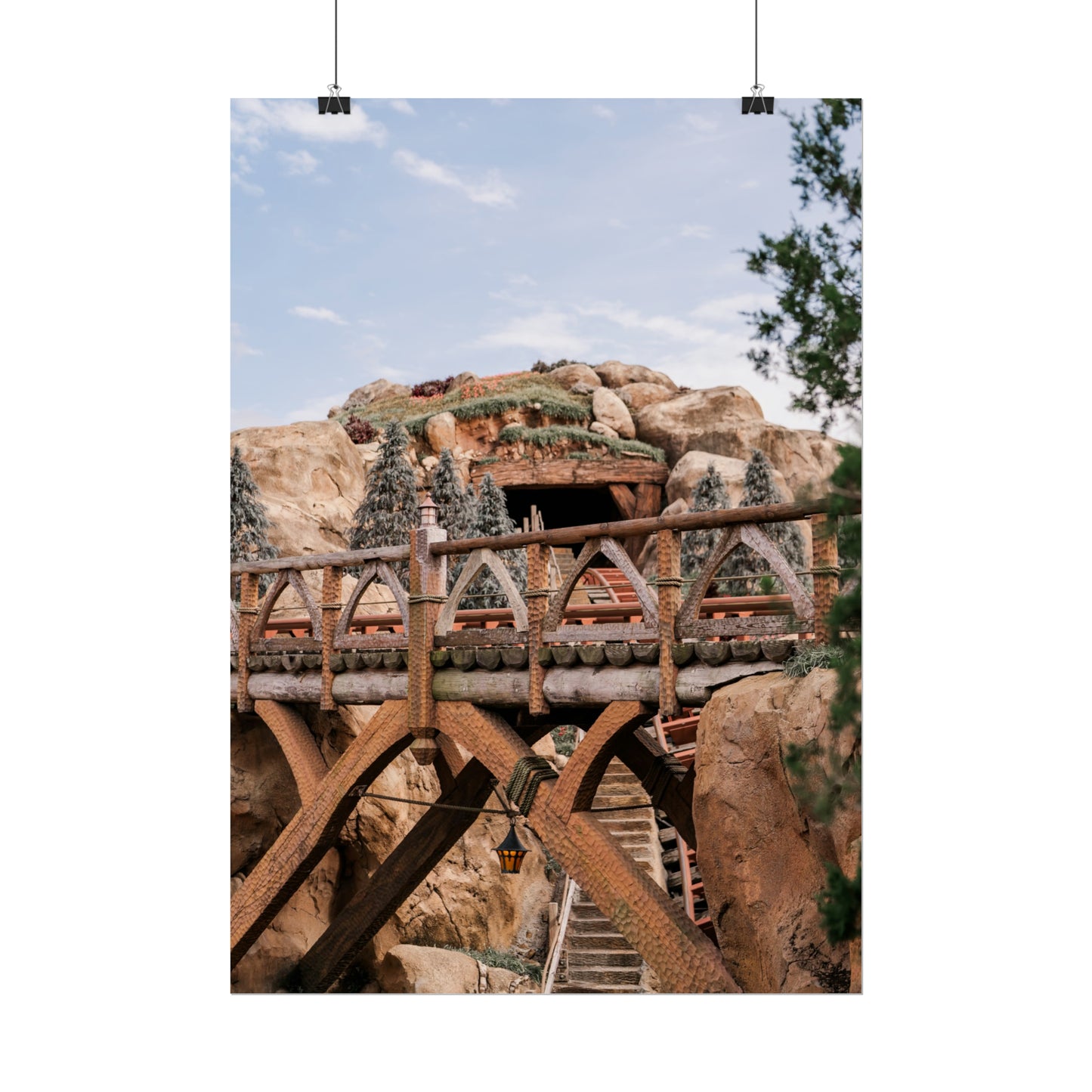 The Mine - Unframed Print