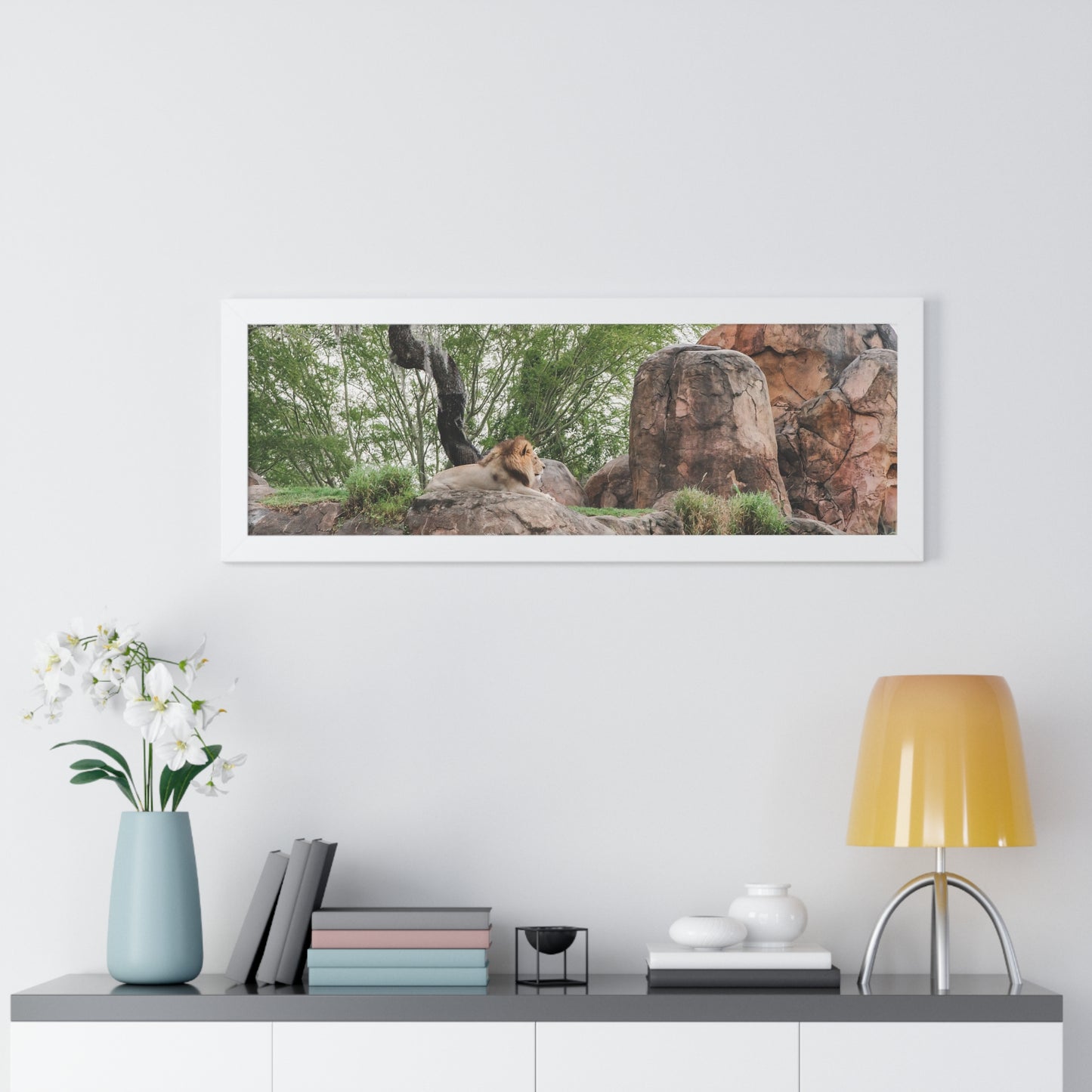 King of the Jungle - Framed Print