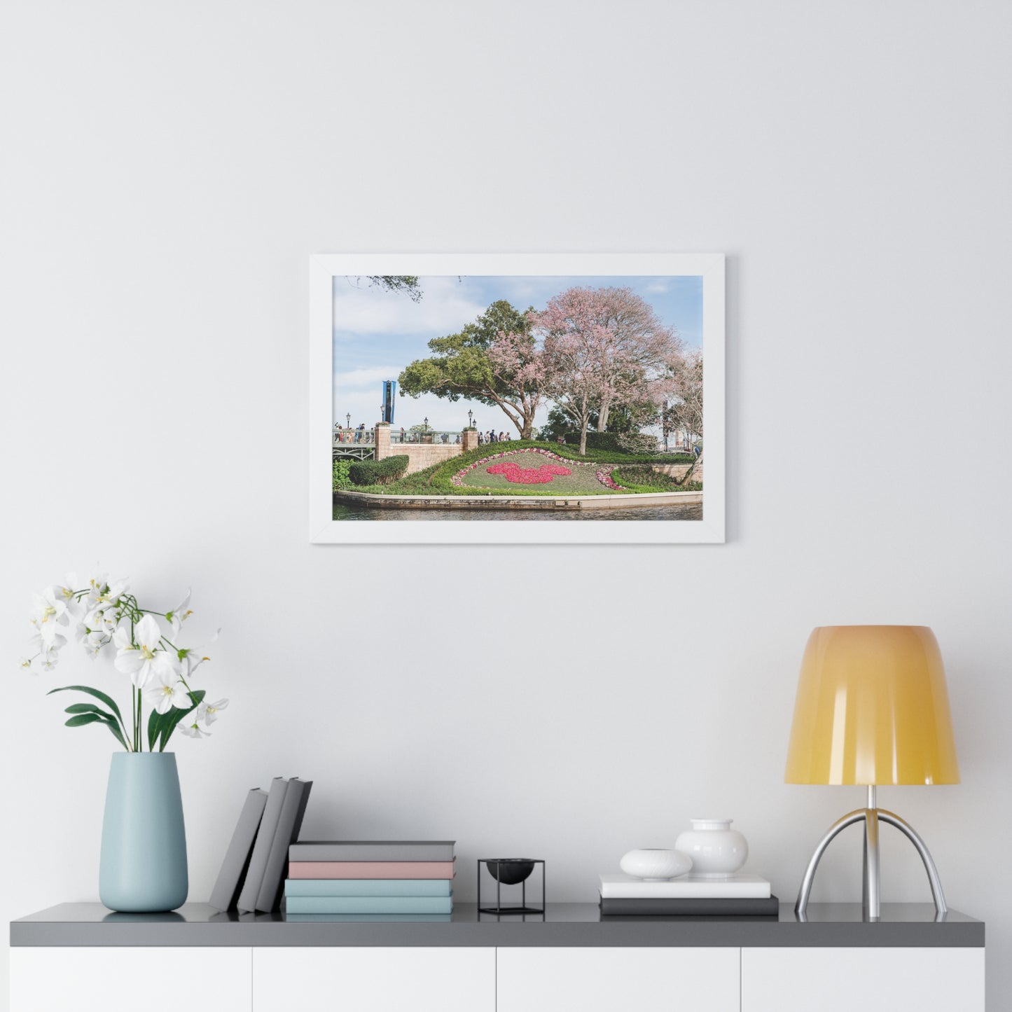 Spring in Magical France - Framed Print