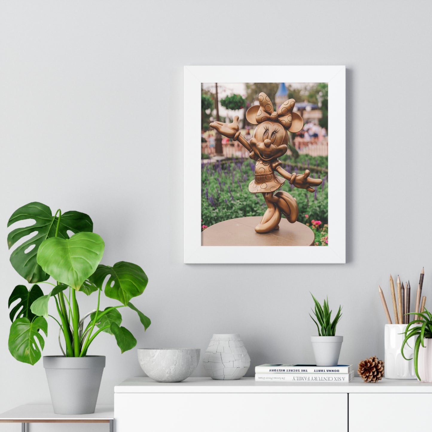 Magical Female Mouse - Framed Print