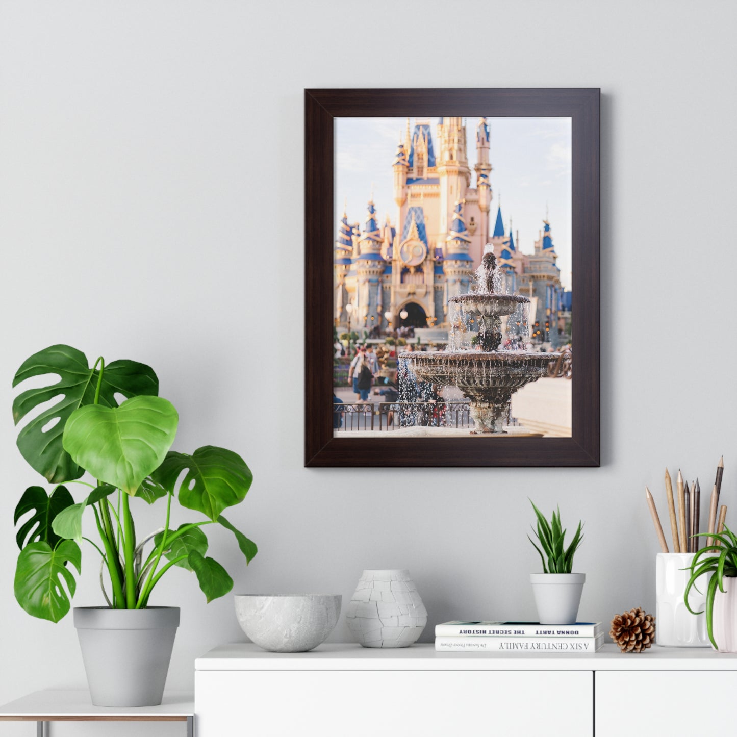 Magic Fountain - Framed Print