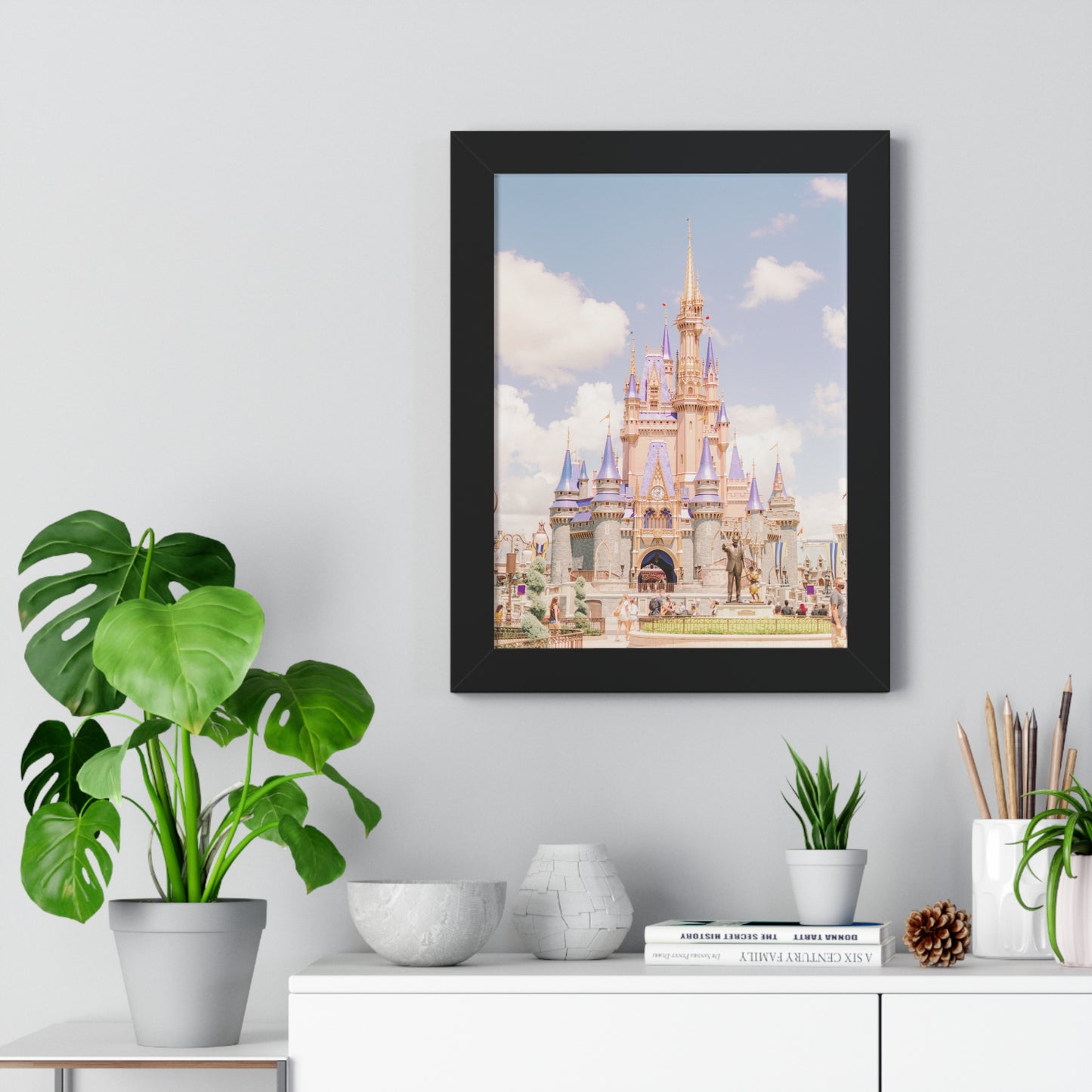 Dreamy Castle - Framed Print