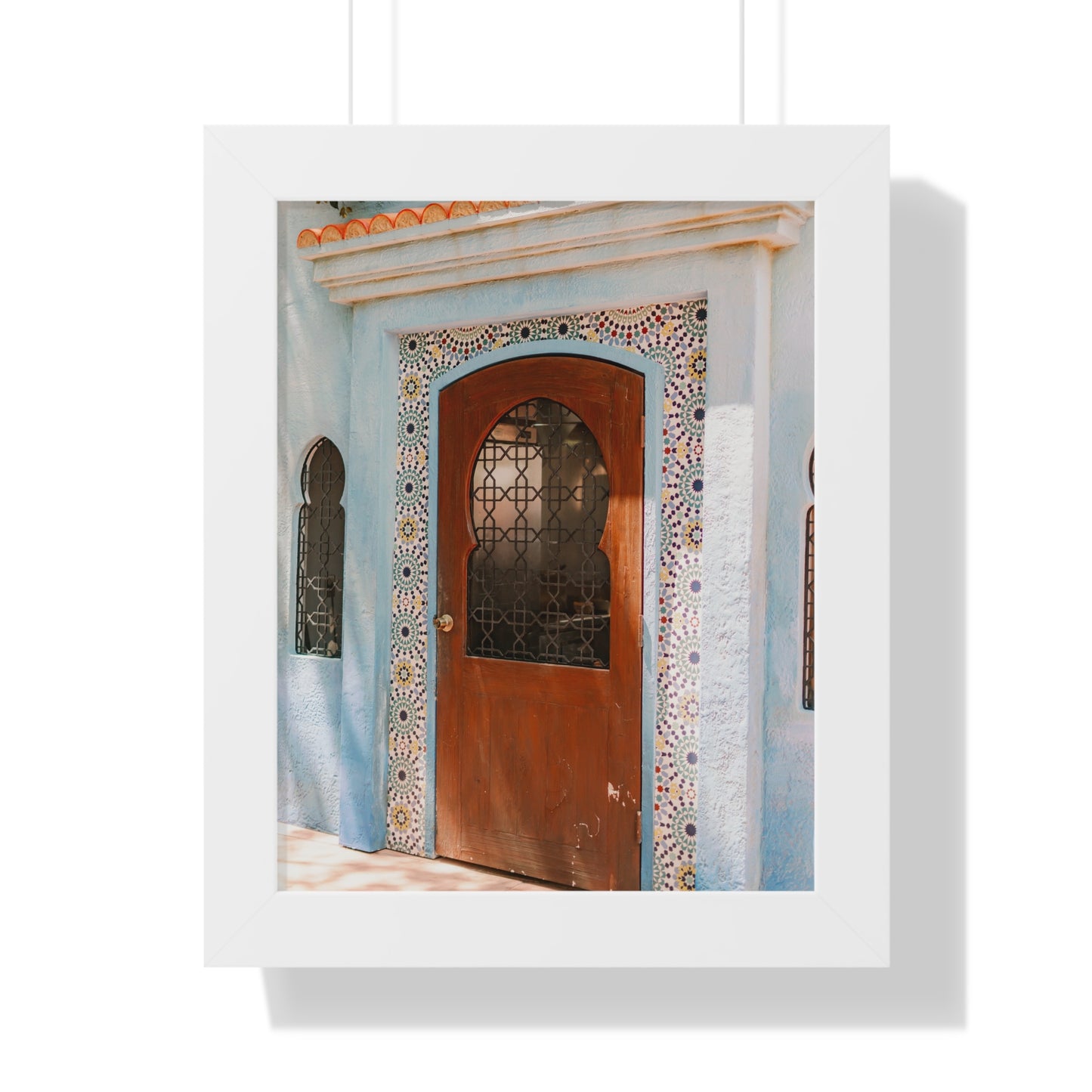 Door to A Magic Carpet Ride - Framed Print