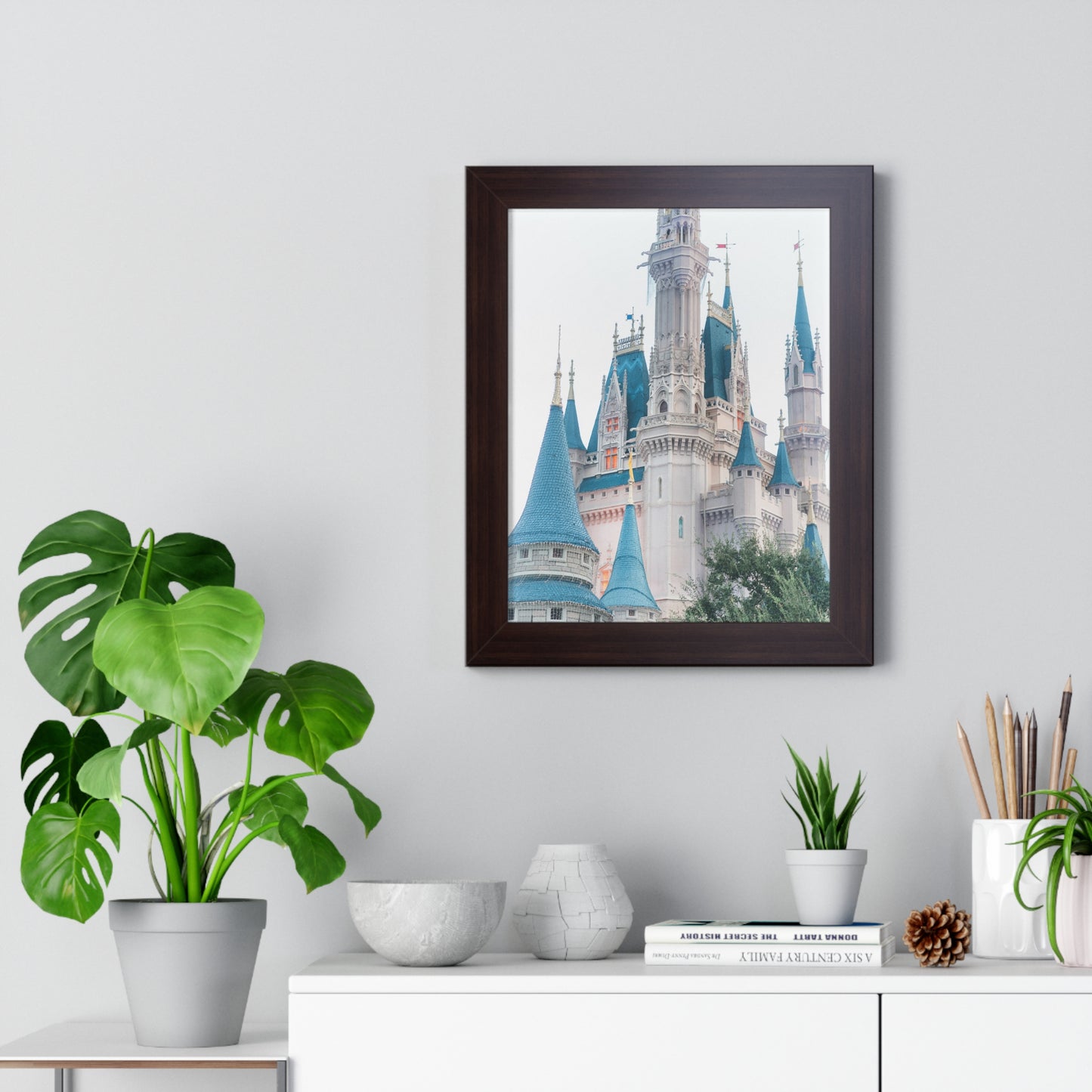 Retro Castle Colors - Framed Print