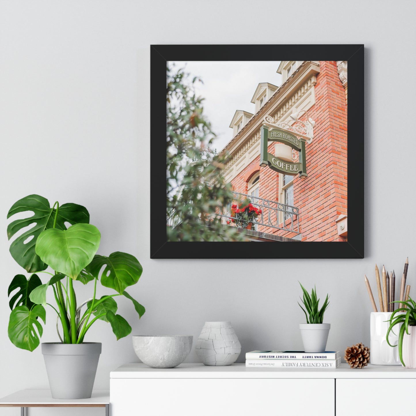 Heaven is on Main Street - Framed Print