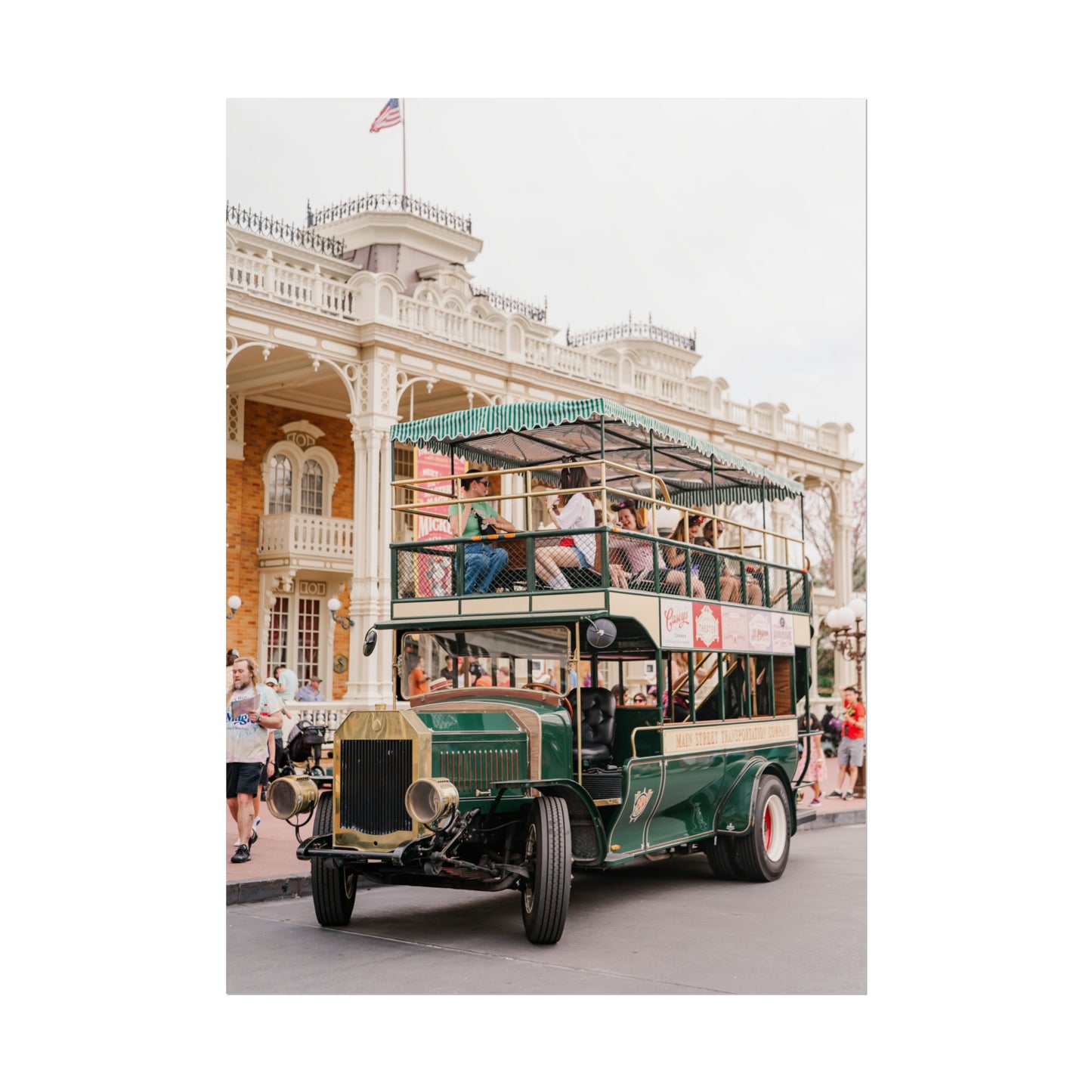 Main Street Transportation - Unframed Print