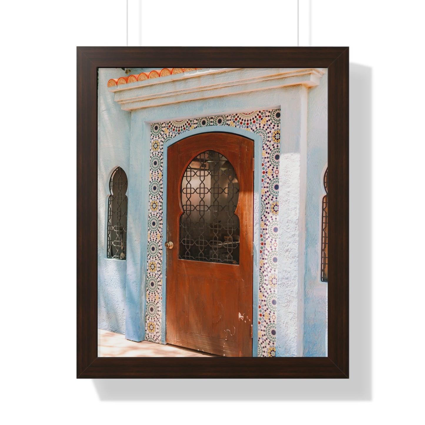 Door to A Magic Carpet Ride - Framed Print