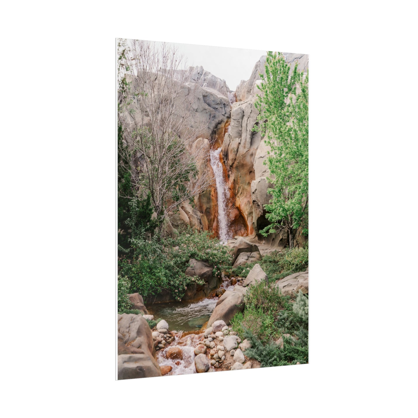 French Waterfall - Unframed Print