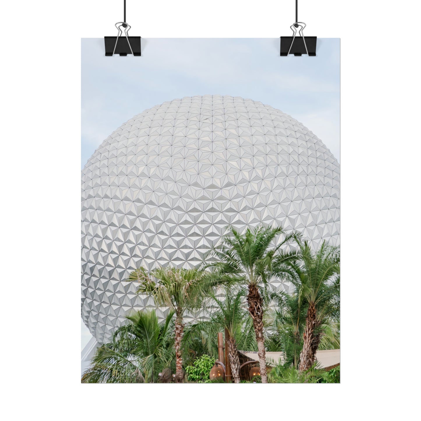 Tropical Golf Ball - Unframed Print