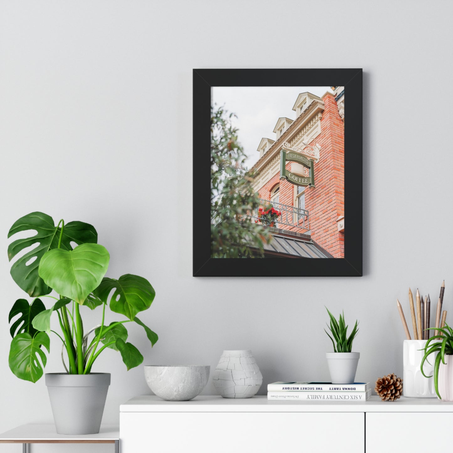 Heaven is on Main Street - Framed Print