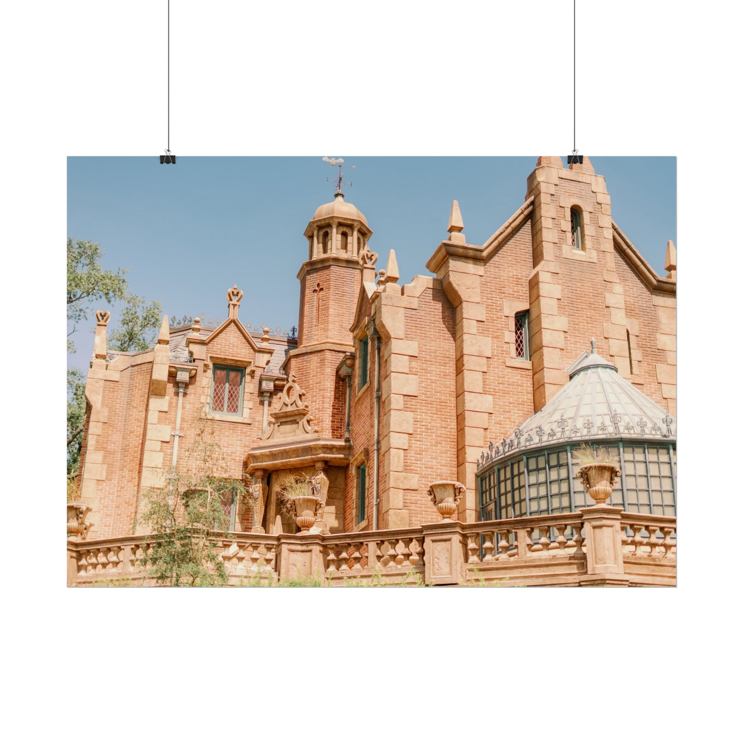 Spooky Mansion - Unframed Print