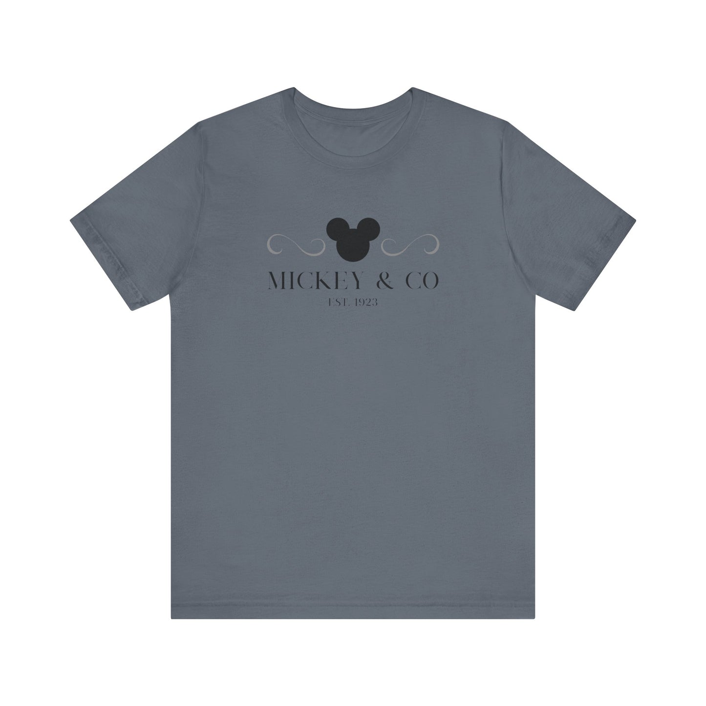 Mickey & Co Black Lettering T-Shirt