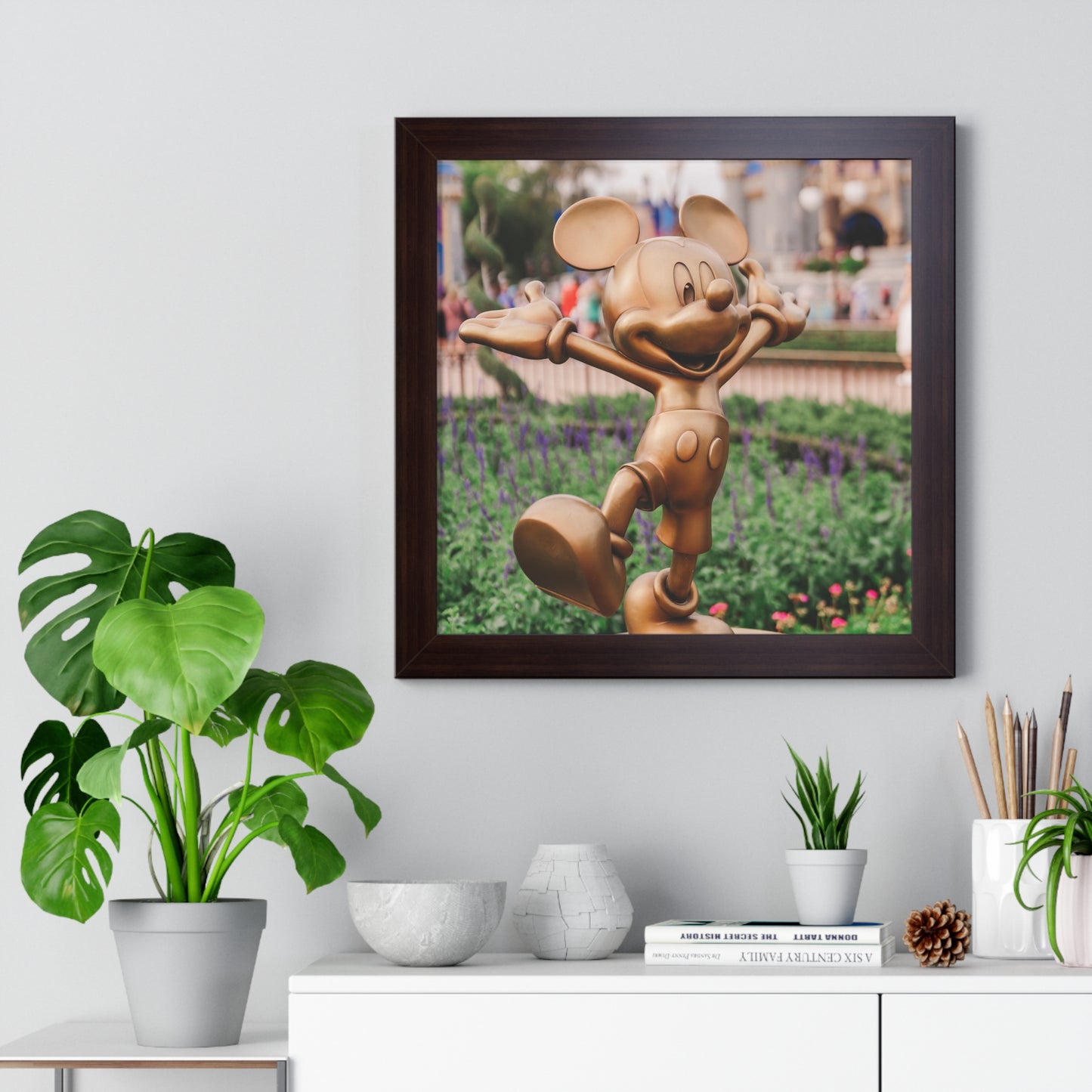 Golden Male Mouse - Framed Print