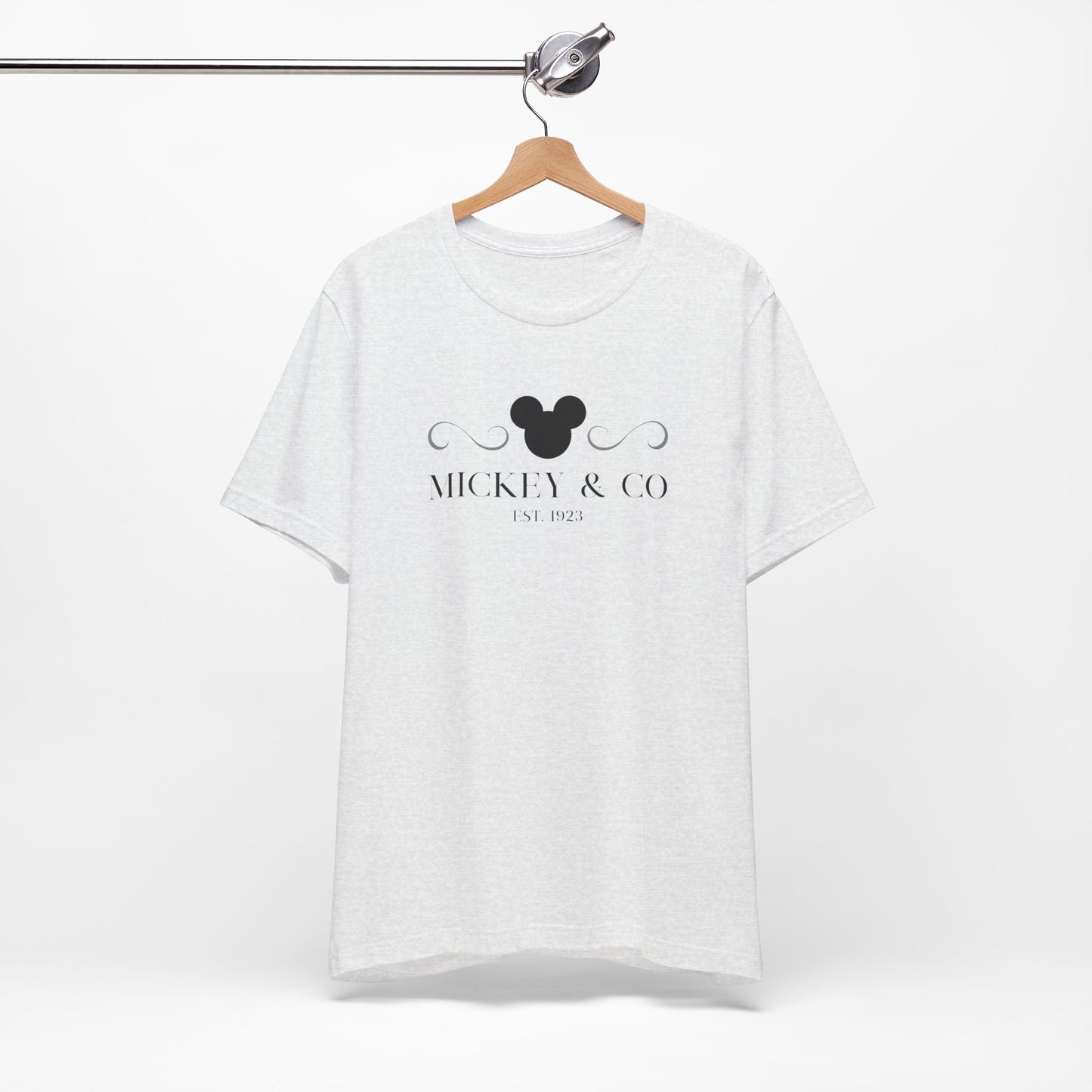 Mickey & Co Black Lettering T-Shirt