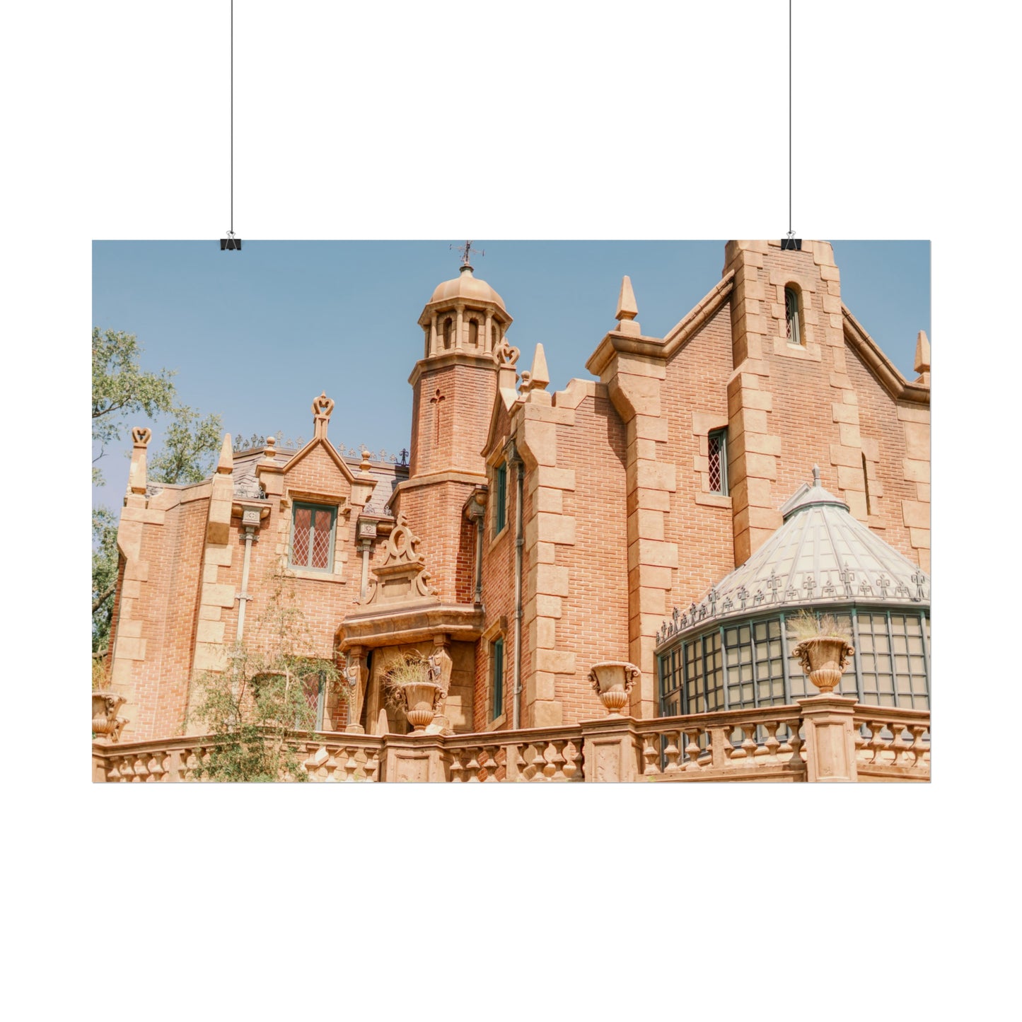 Spooky Mansion - Unframed Print