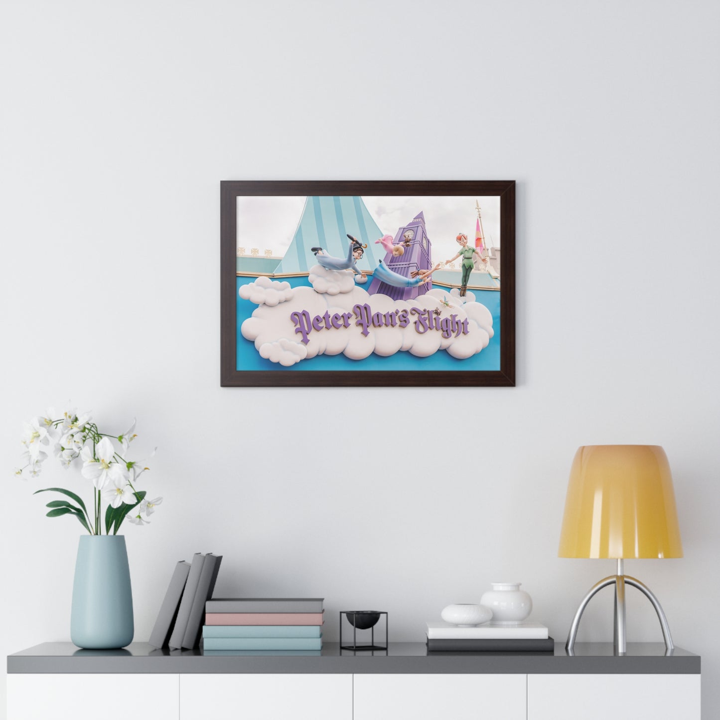 Flying Boy Print WDW